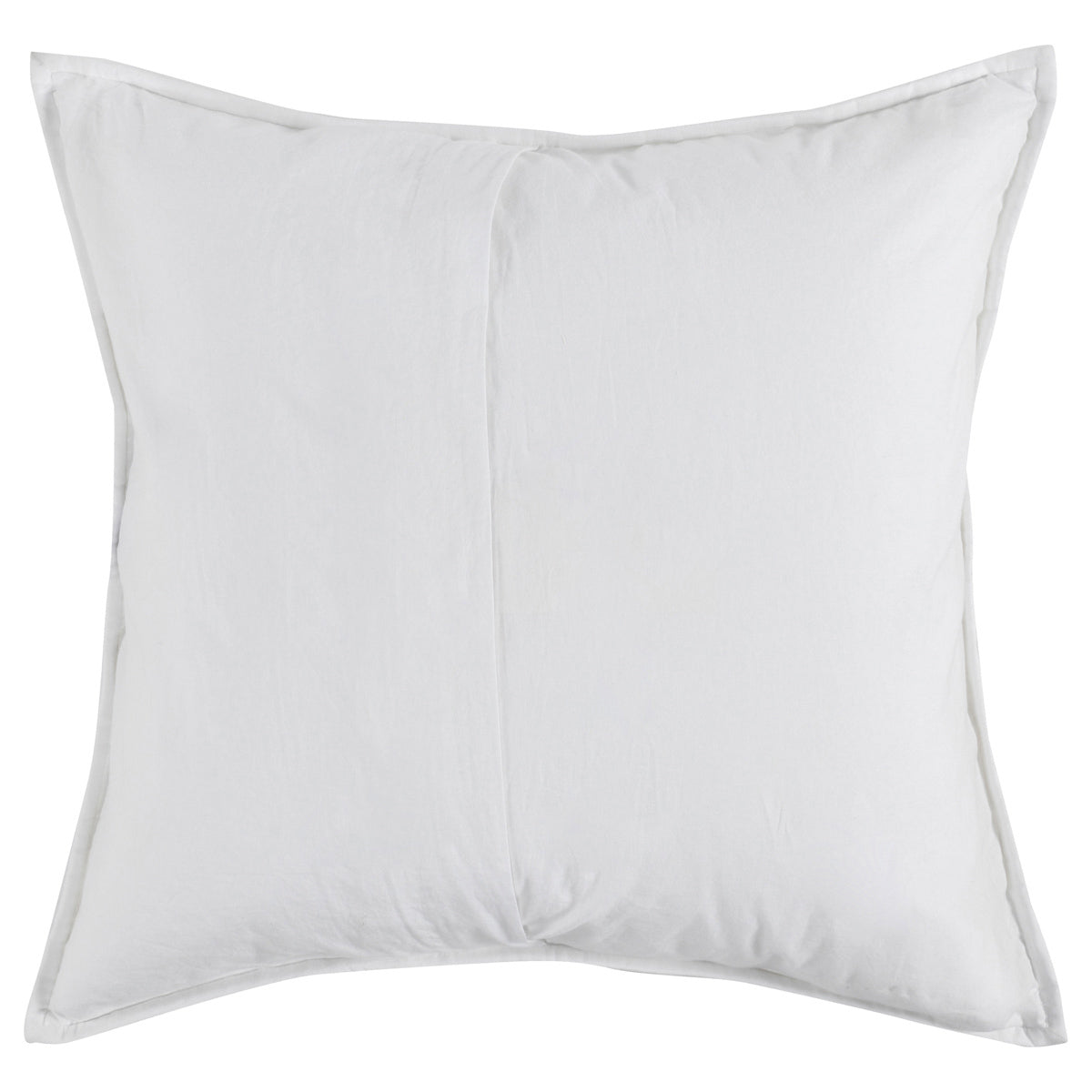 Carly White Standard Sham with Silvadur Tech