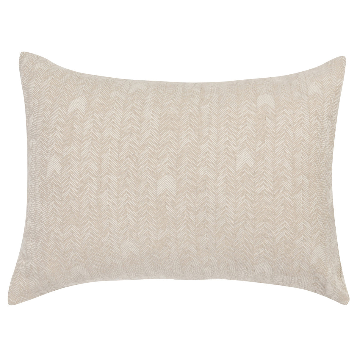 French Herringbone Natural Sham