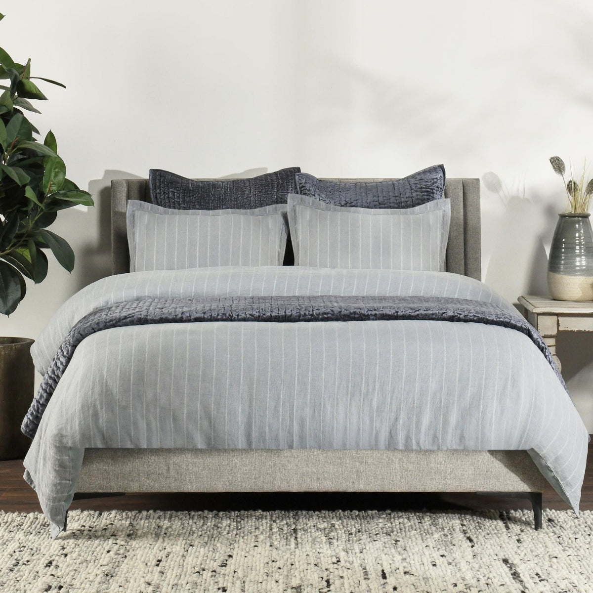 Monaco Sea Fog Pillow Sham by Classic Home