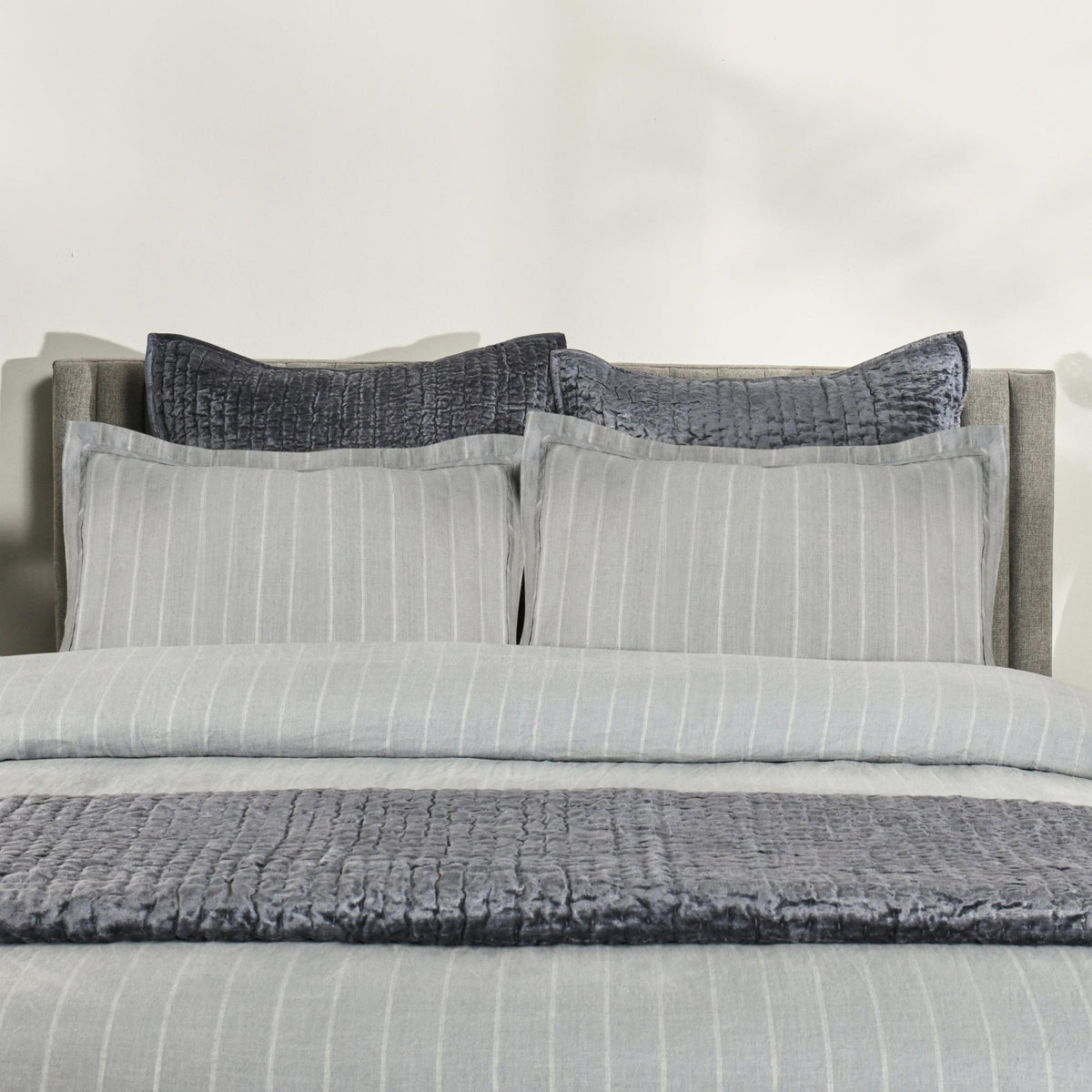 Monaco Sea Fog Pillow Sham by Classic Home