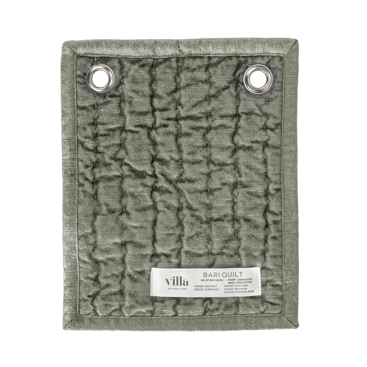 Bari Velvet Quilt Swatch