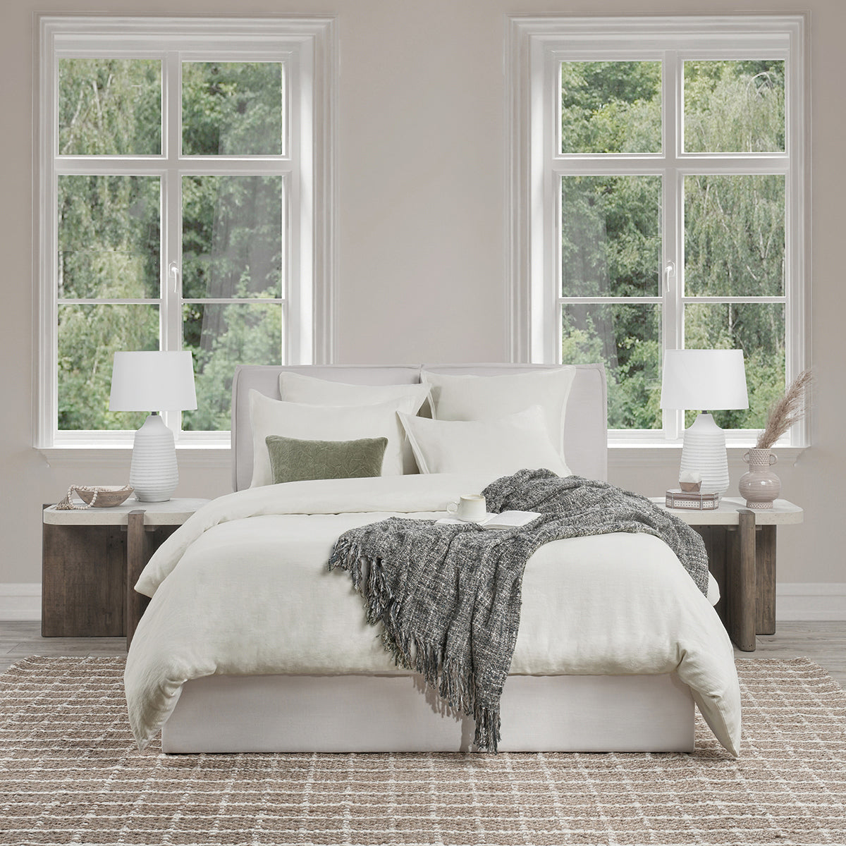 Talia Cloud Standard Pillow Sham by Classic Home