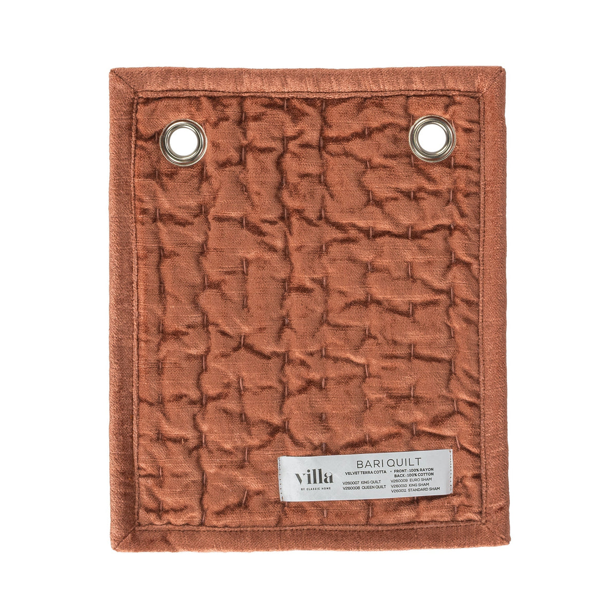 Bari Velvet Quilt Swatch