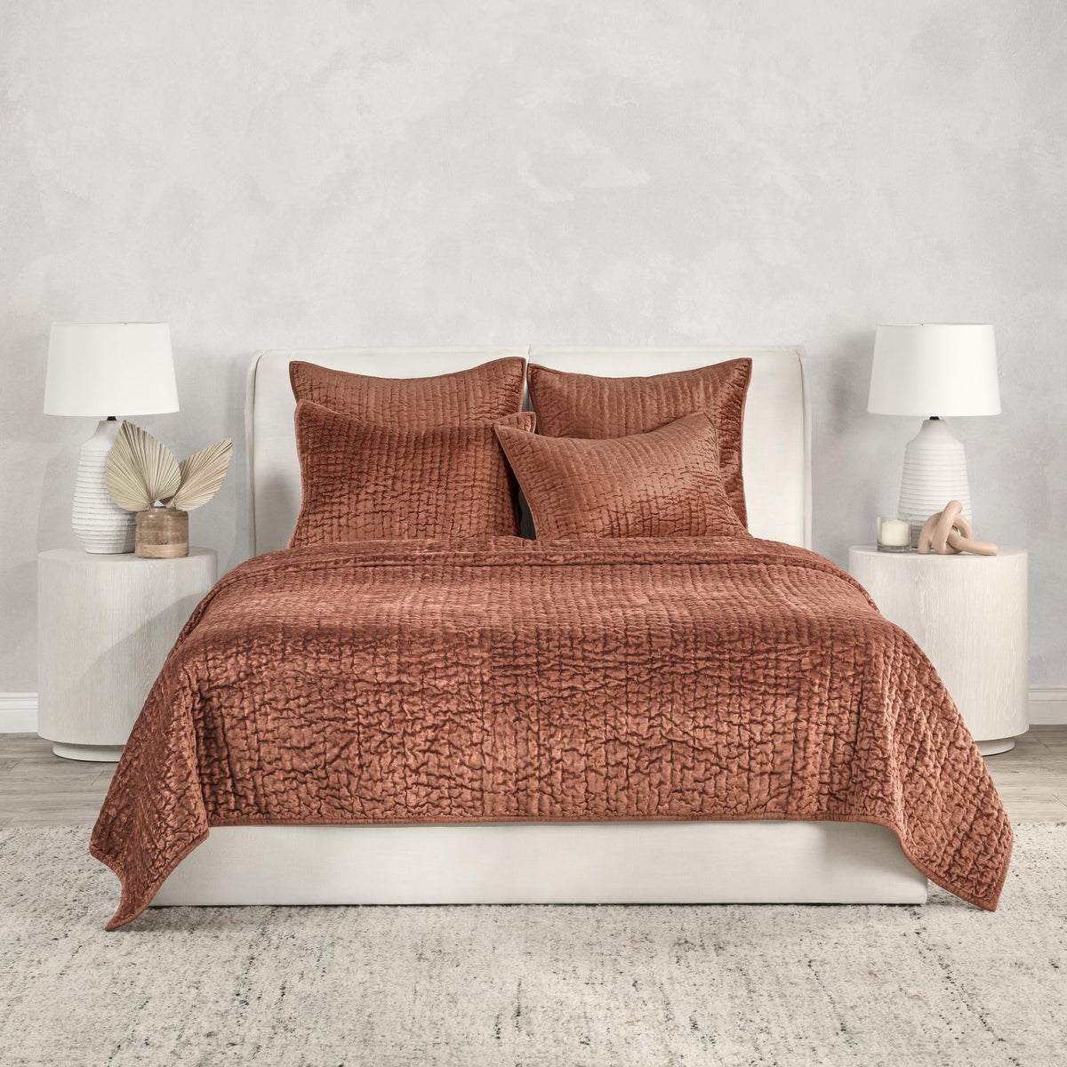 Bari Velvet Standard Pillow Sham