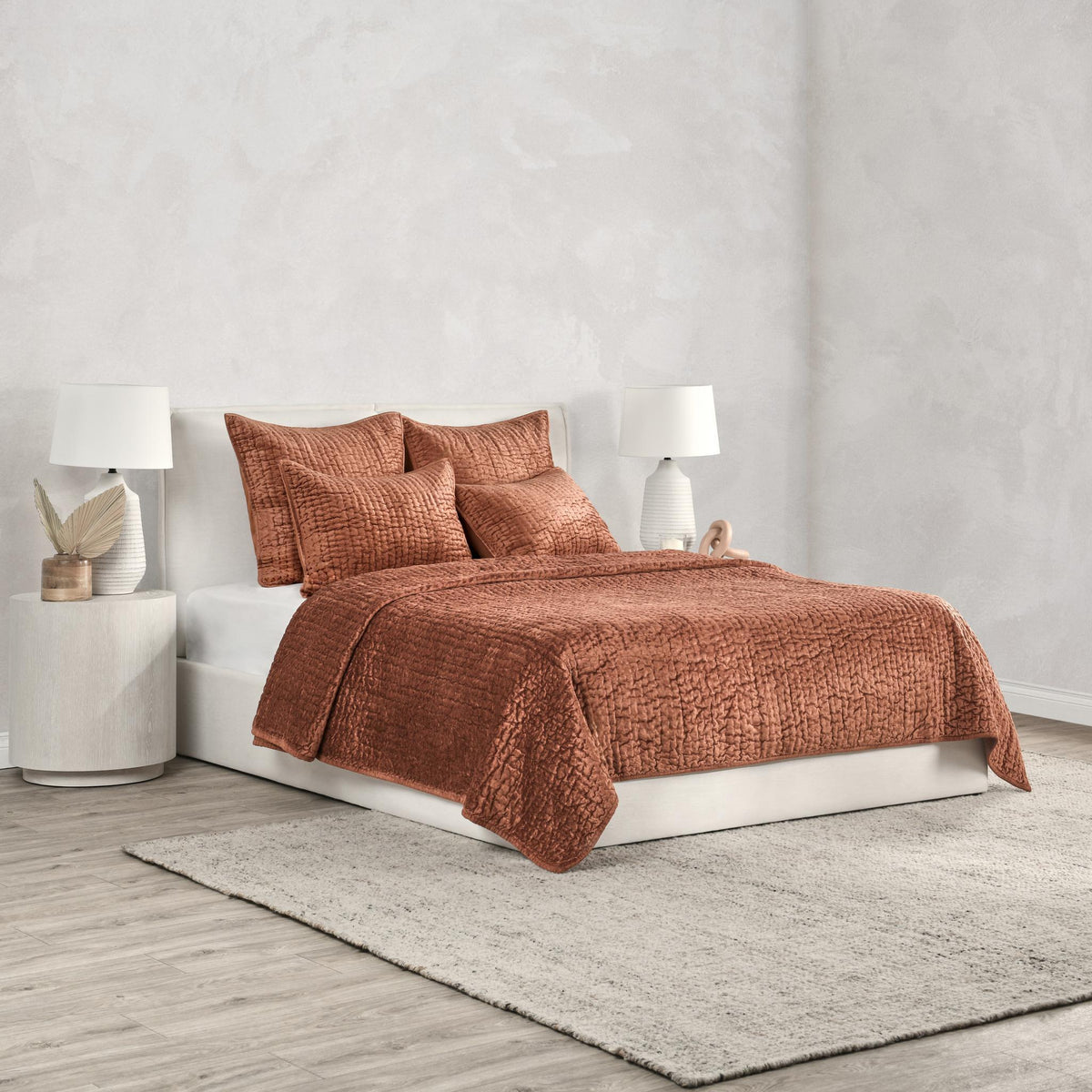 Bari Velvet Standard Pillow Sham