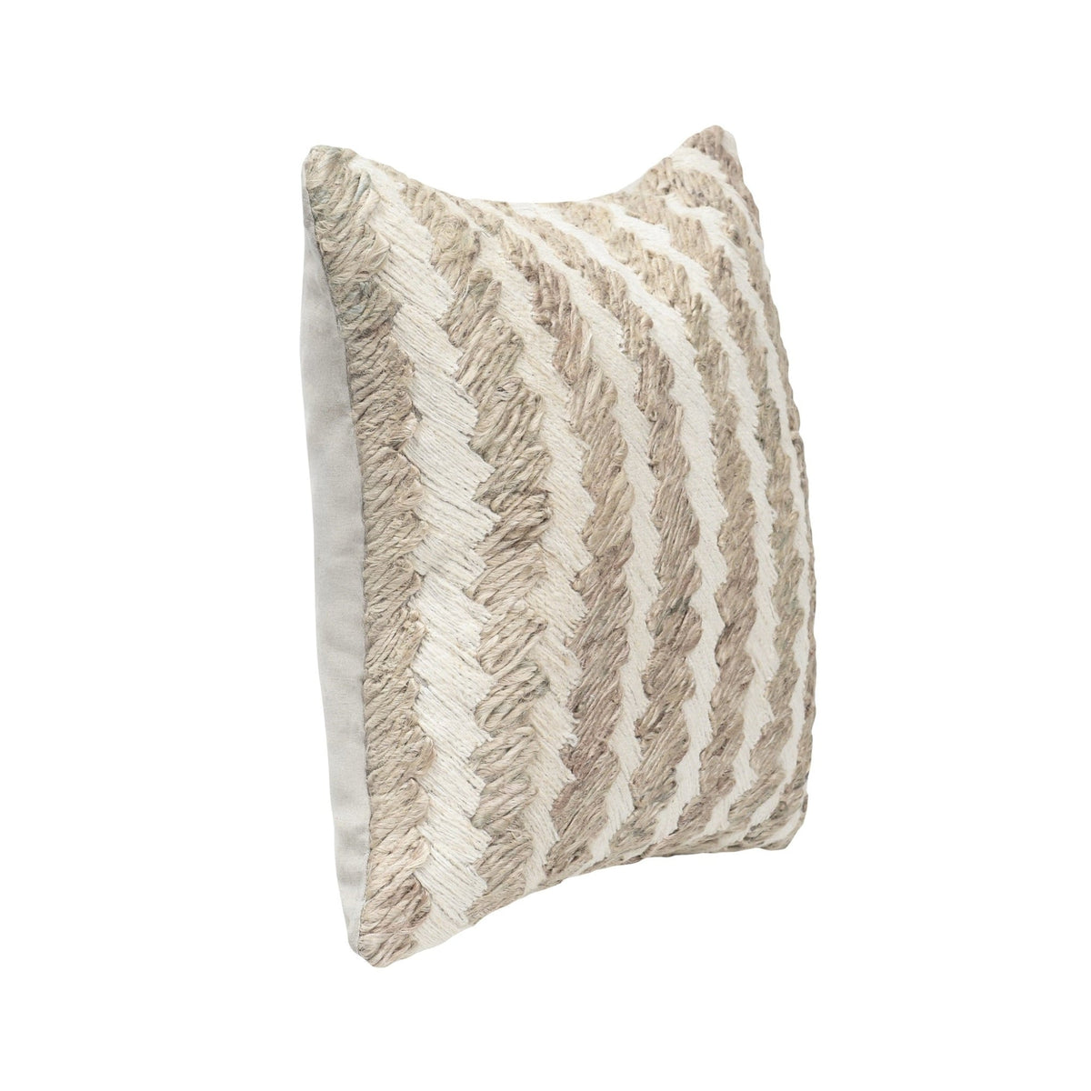 ML Burrows Ivory Multi 18x18 Pillow by Classic Home