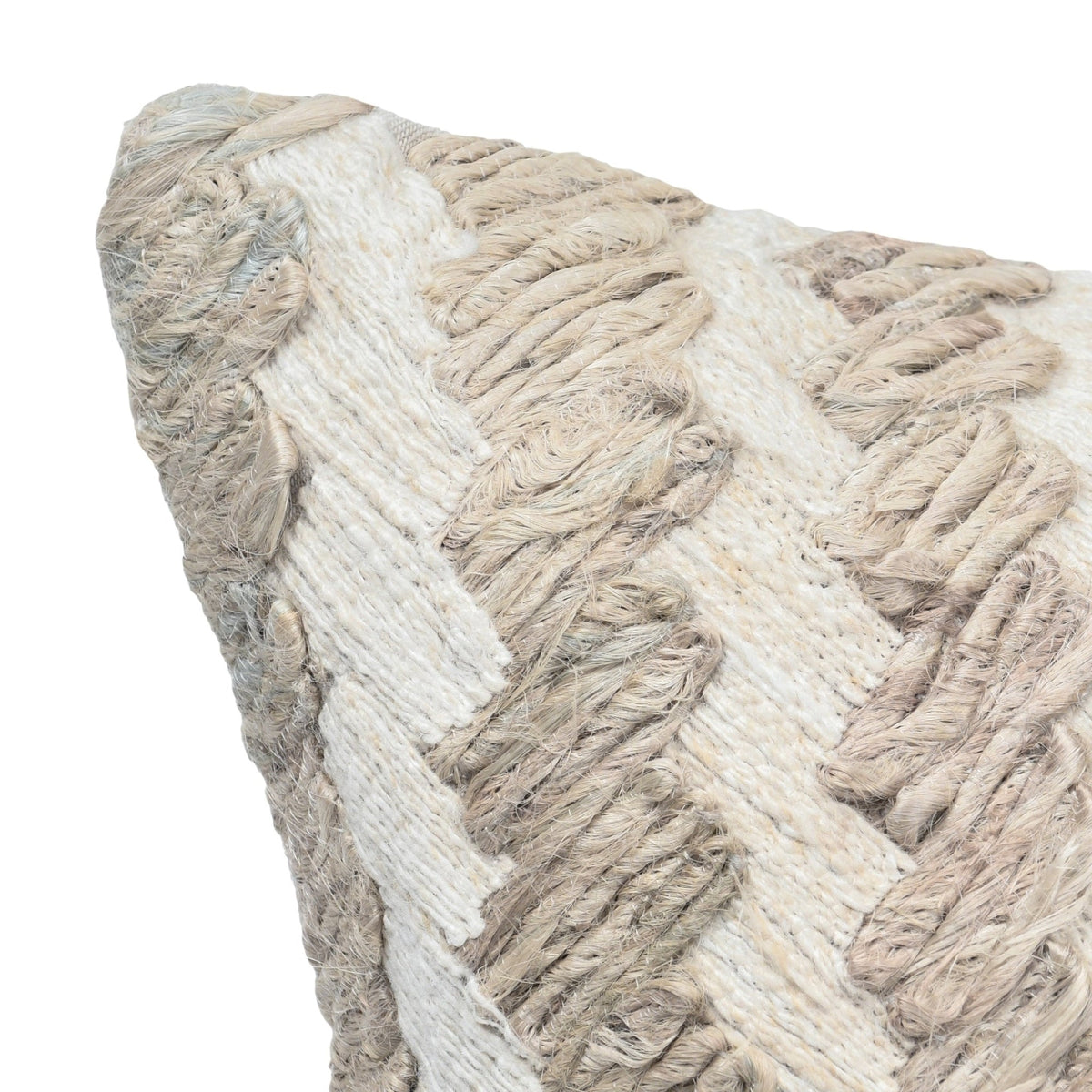 ML Burrows Ivory Multi 18x18 Pillow by Classic Home