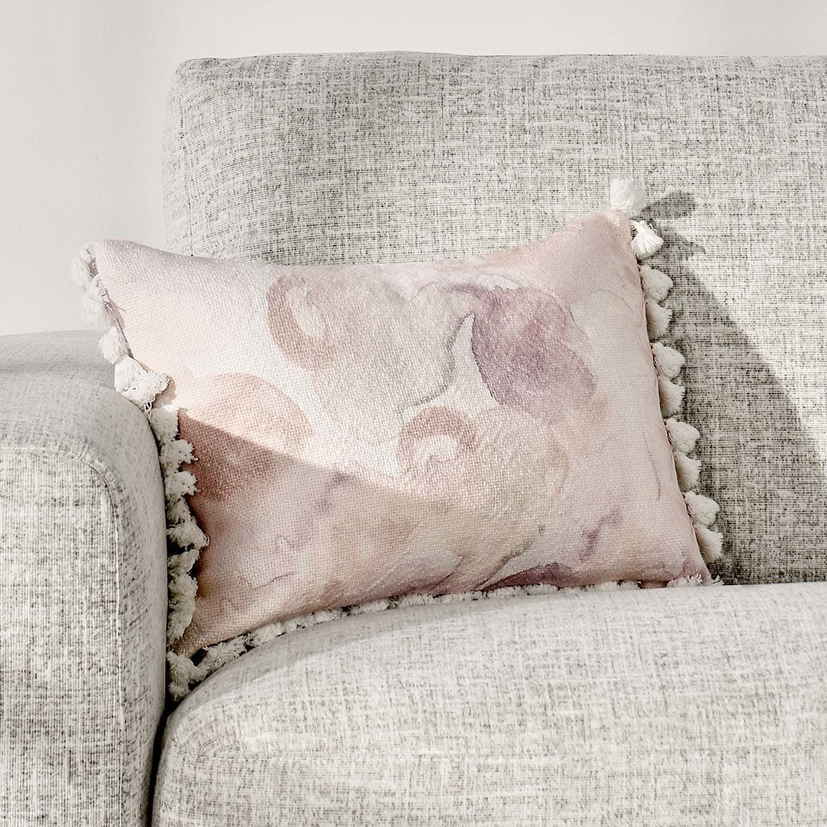 MP Lily Peach/Crystal Pink Pillow by Classic Home