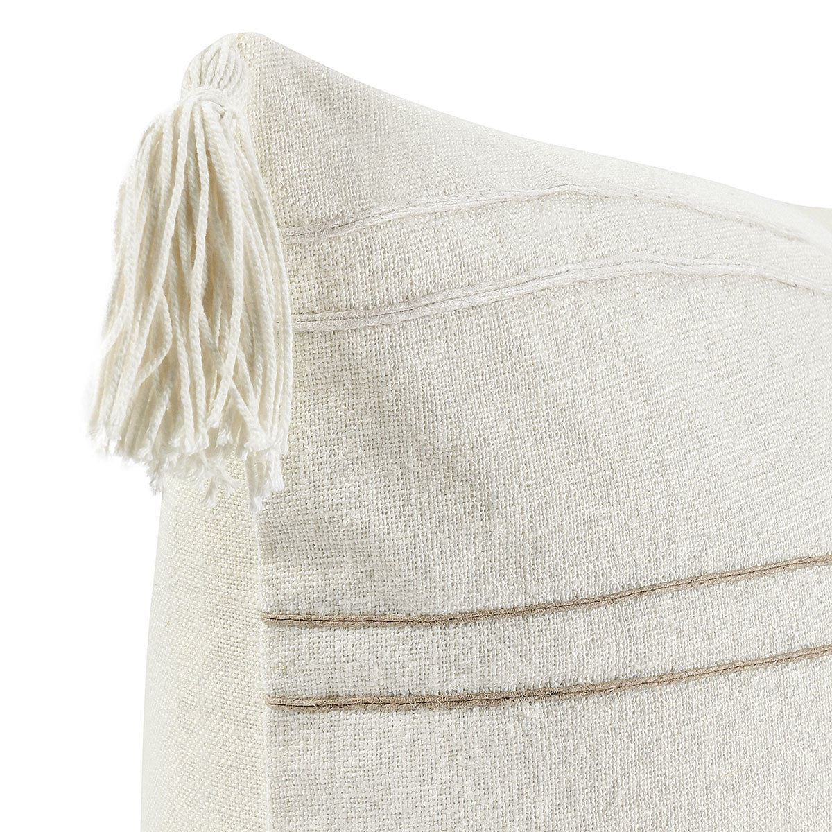 ST Apana Ivory/Natural Pillow by Classic Home