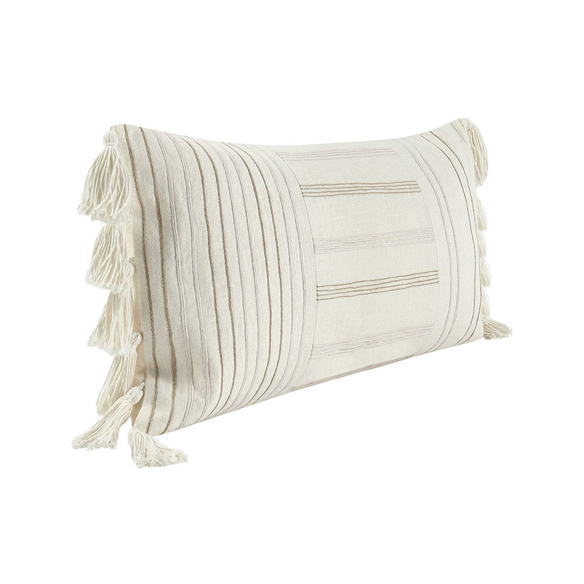 ST Apana Ivory/Natural Pillow by Classic Home