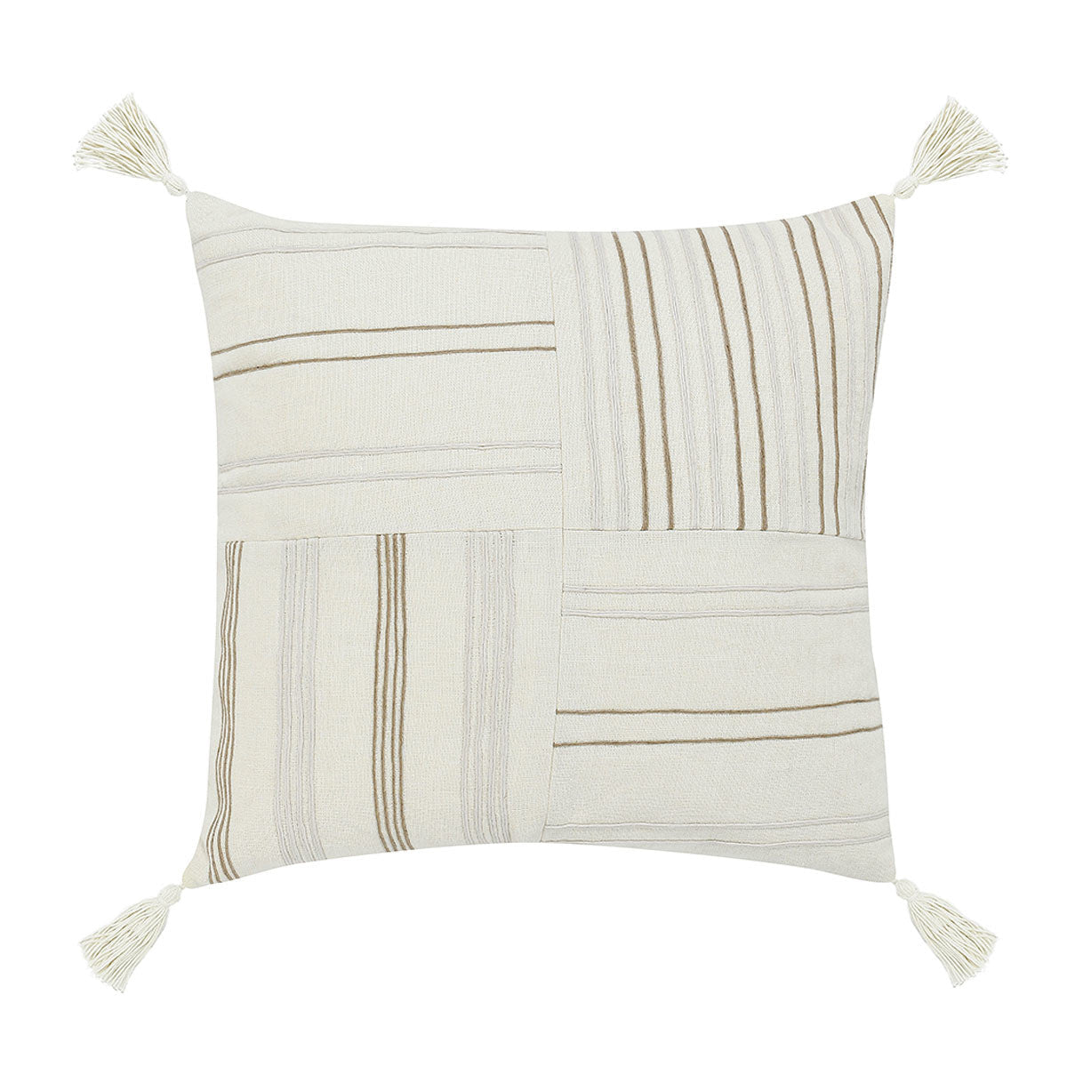 ST Apana Ivory/Natural Pillow by Classic Home