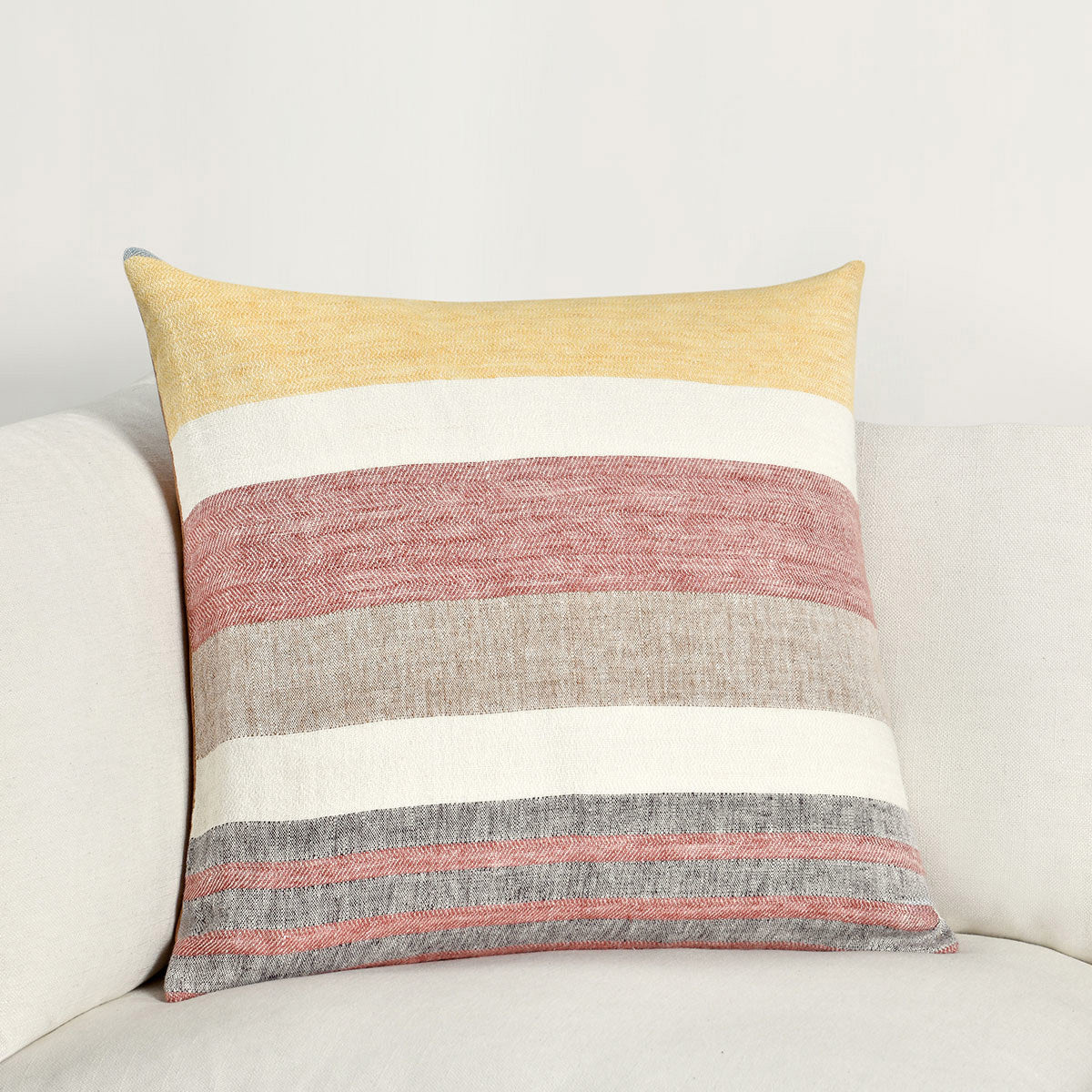 BW Crawford Yellow Multi Pillow