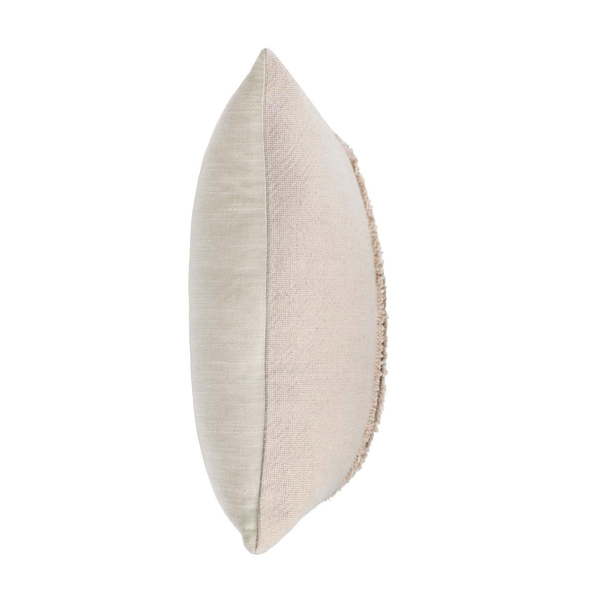 RO Lira Natural/Silver Pillow by Classic Home