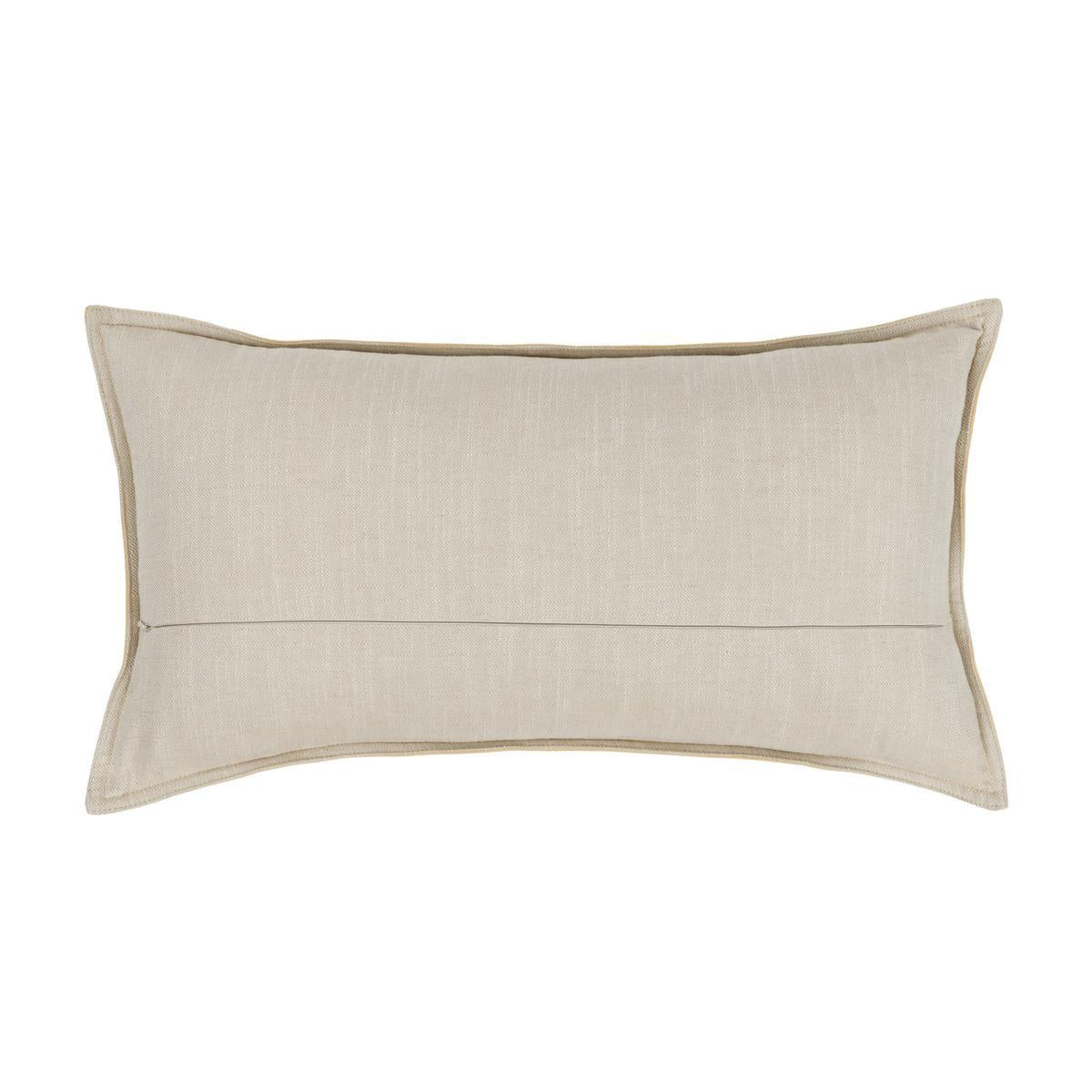 SLD Leather Golden Wheat 14x26 Pillow by Classic Home