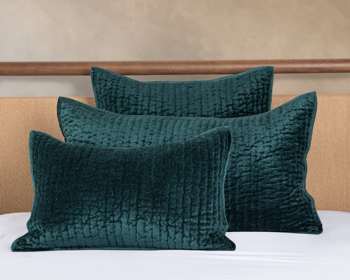 Bari Velvet Standard Pillow Sham