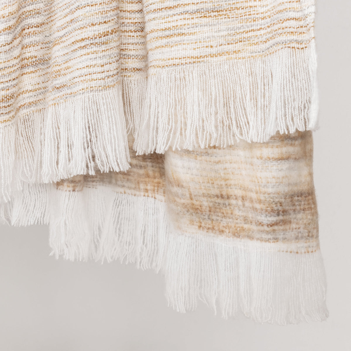 TC Albedo Ivory/Rust Throw by Classic Home