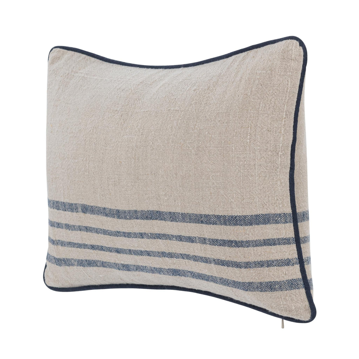VC Newport Natural/Navy Pillow