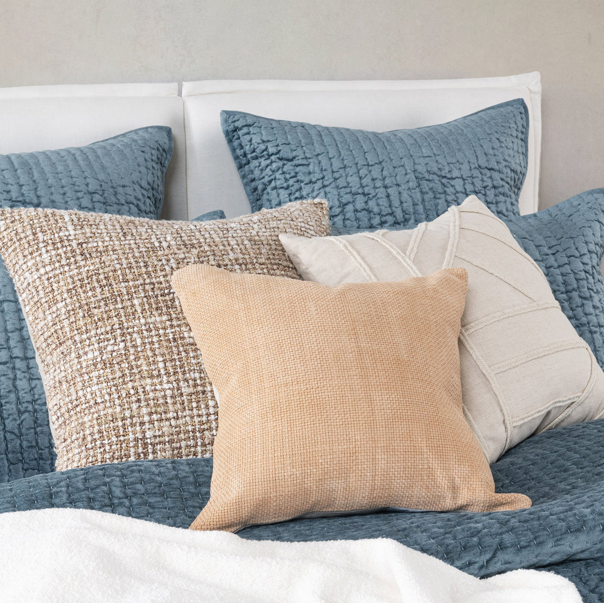 Bari Velvet Euro Pillow Sham