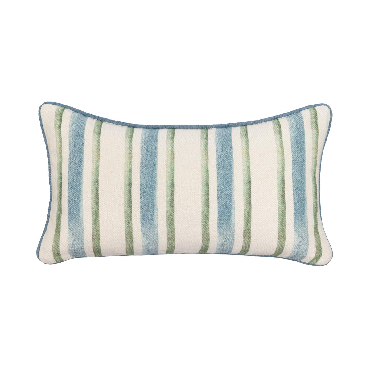 TQ Harbor Stripe Ivory Multi Pillow by Classic Home