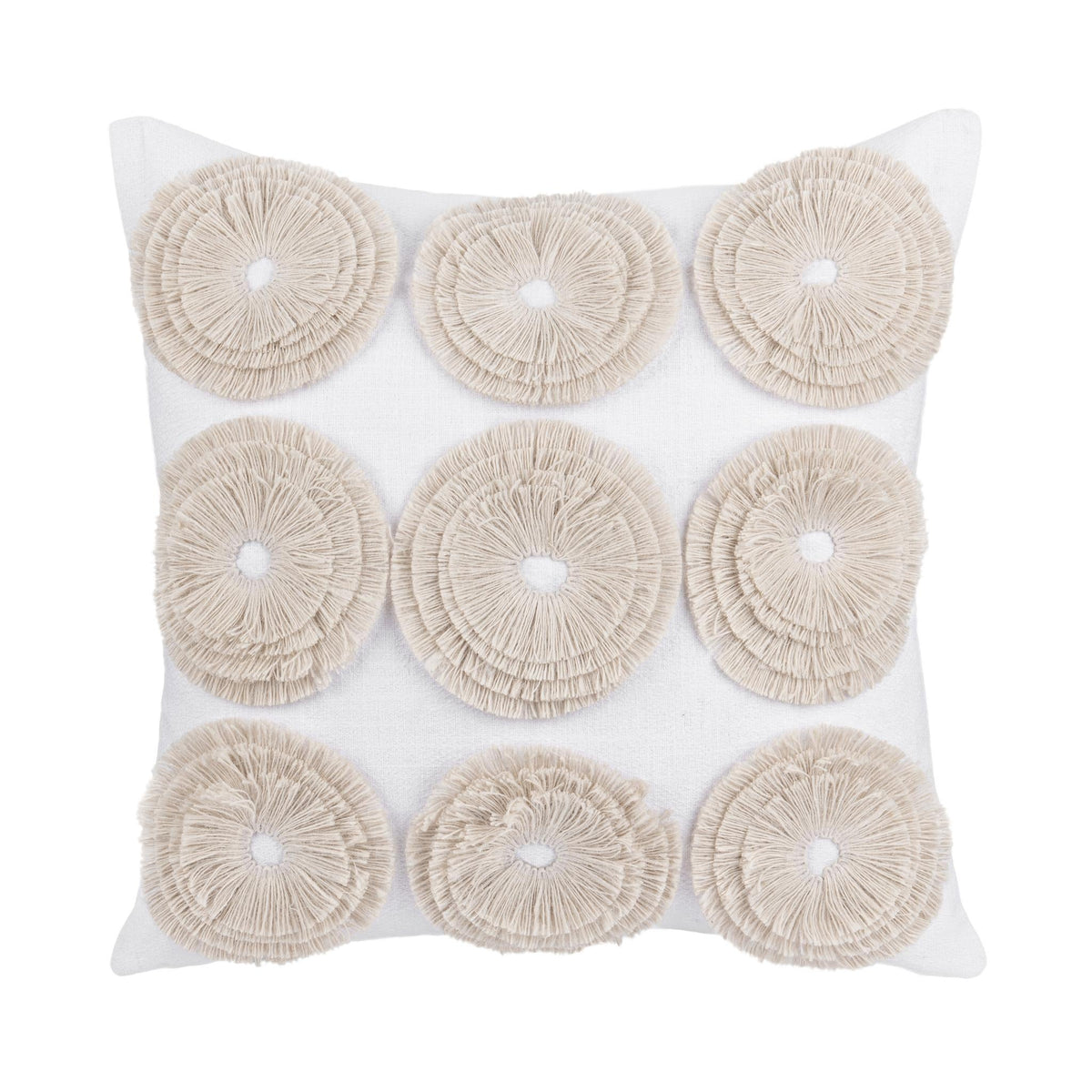 TQ Halston Ivory Pillow by Classic Home