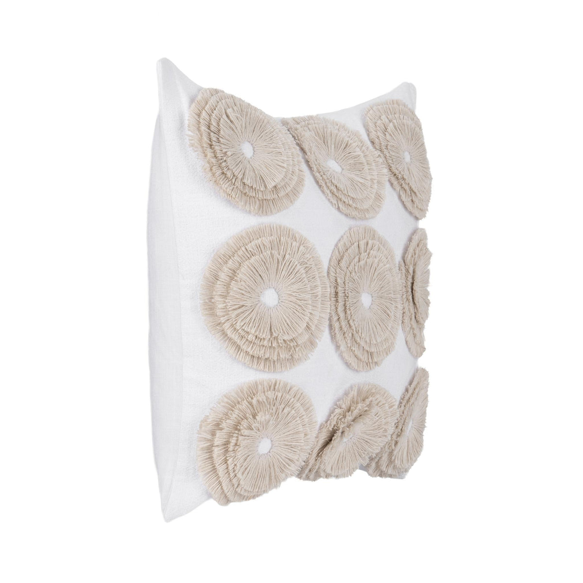 TQ Halston Ivory Pillow by Classic Home