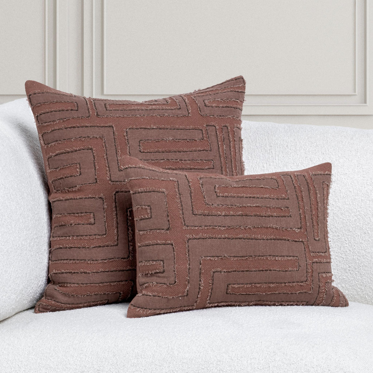 VC Mateo Sierra Brown Pillow