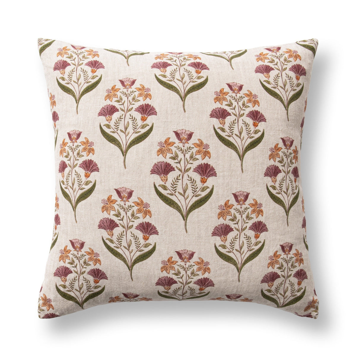 TD Bluffs Olive Green Multi Pillow by Classic Home