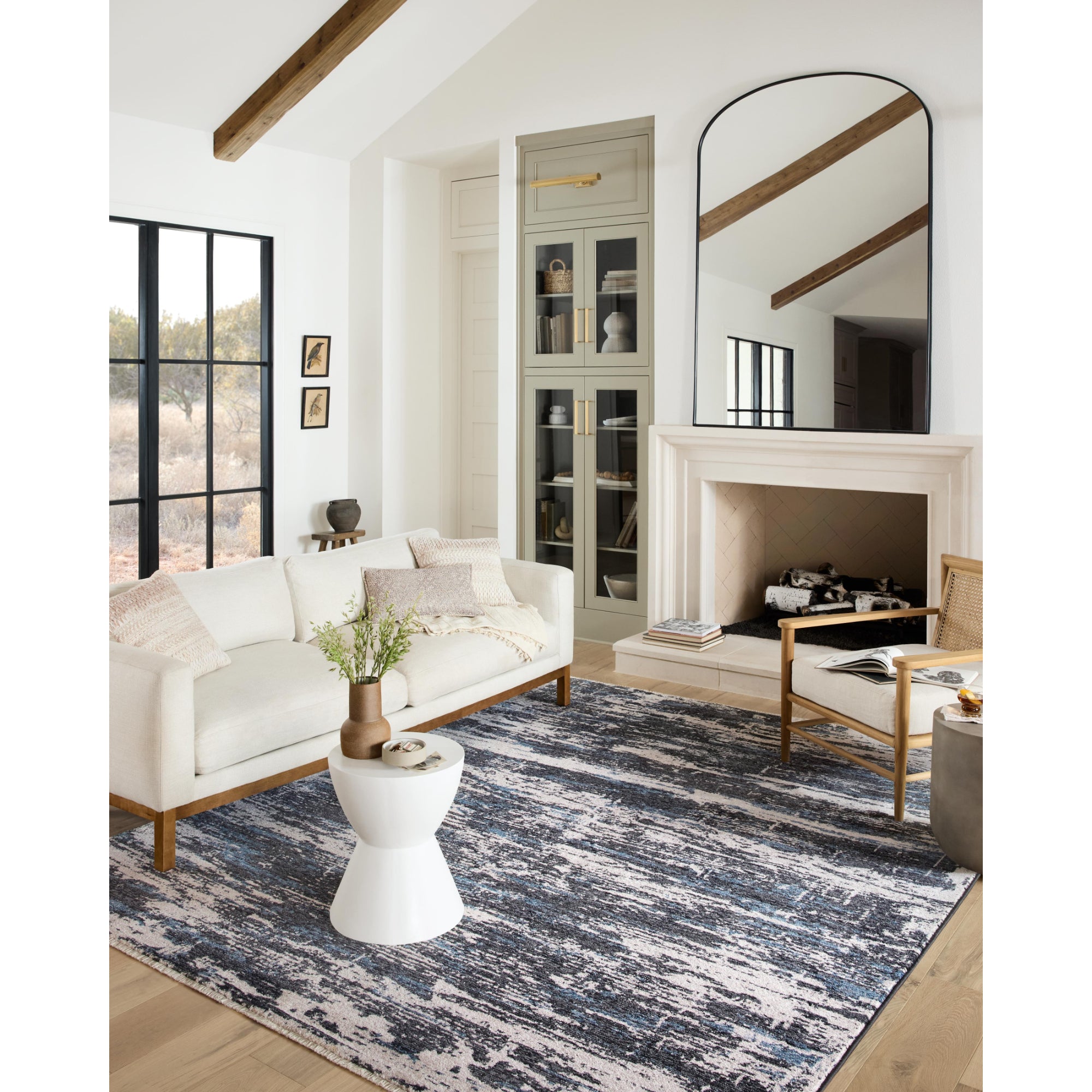 Loloi Vance VAN-04 Charcoal/Dove Rug