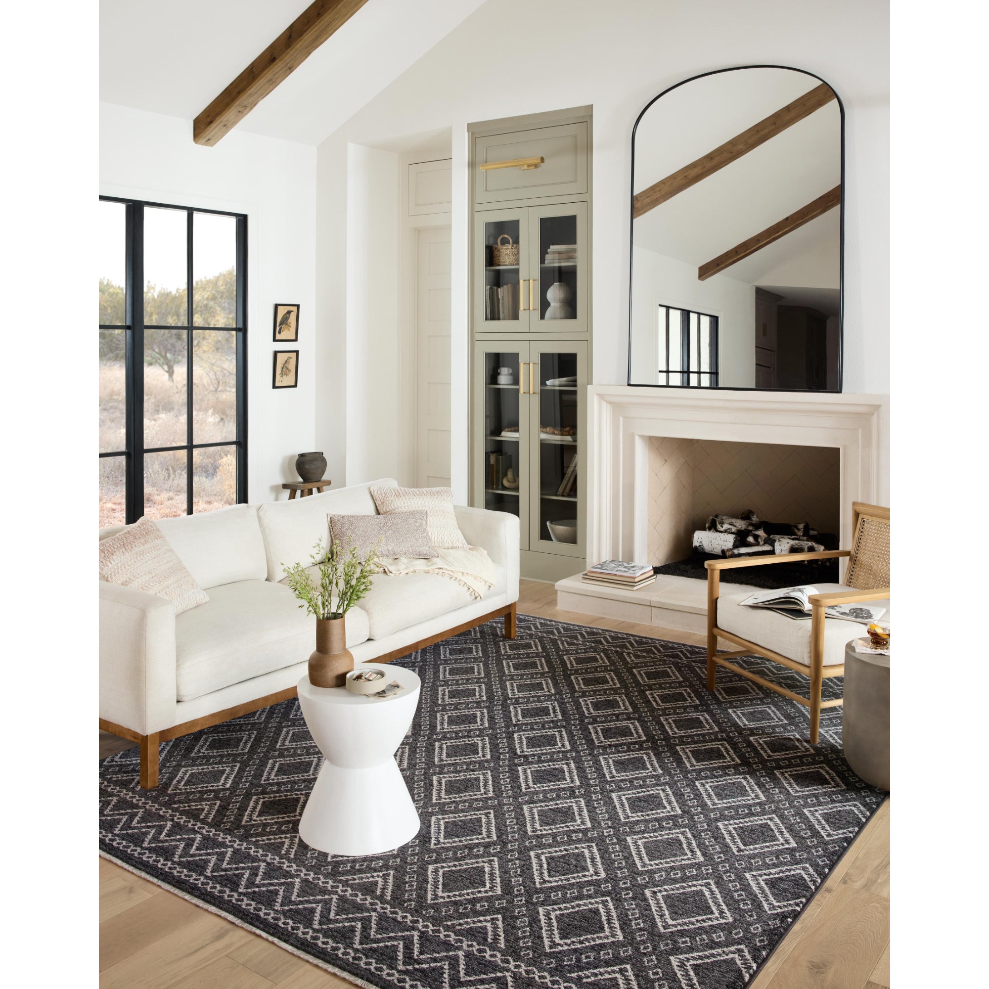 Loloi Vance VAN-05 Charcoal/Dove Rug
