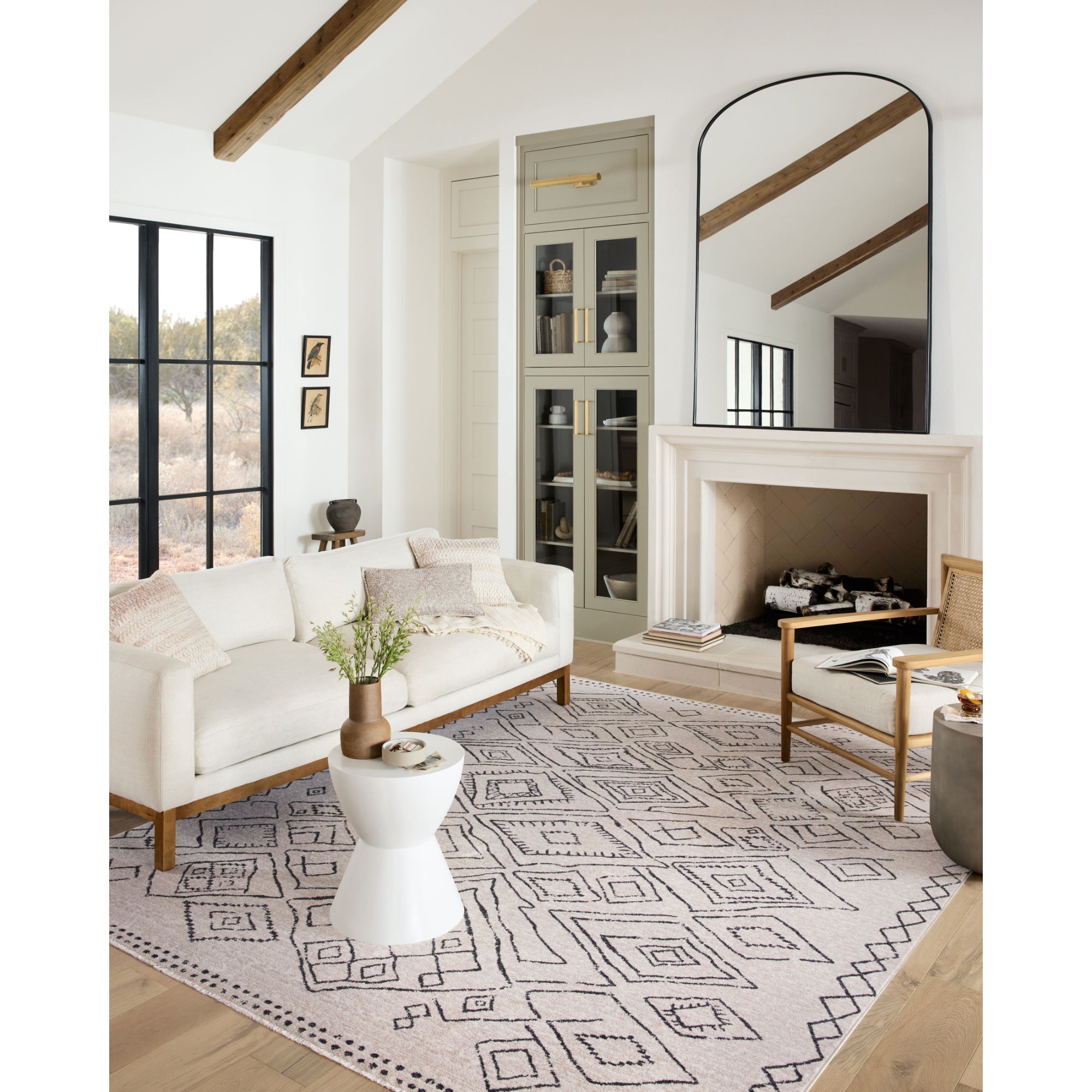 Loloi Vance Dove/Charcoal Rug