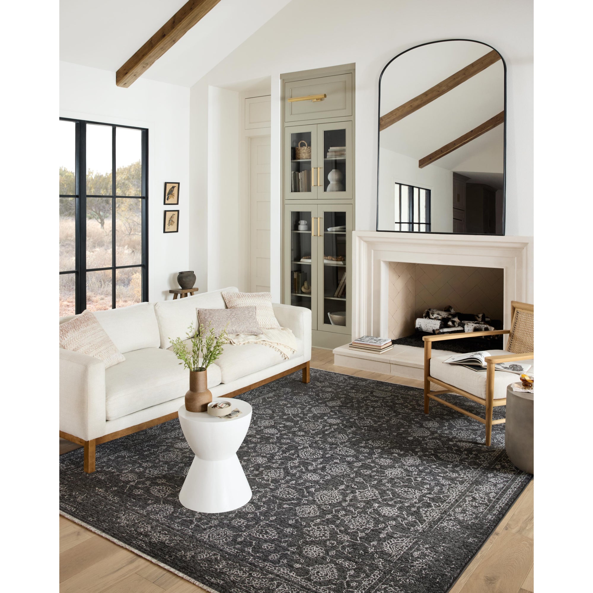Loloi Vance VAN-09 Charcoal/Dove Rug