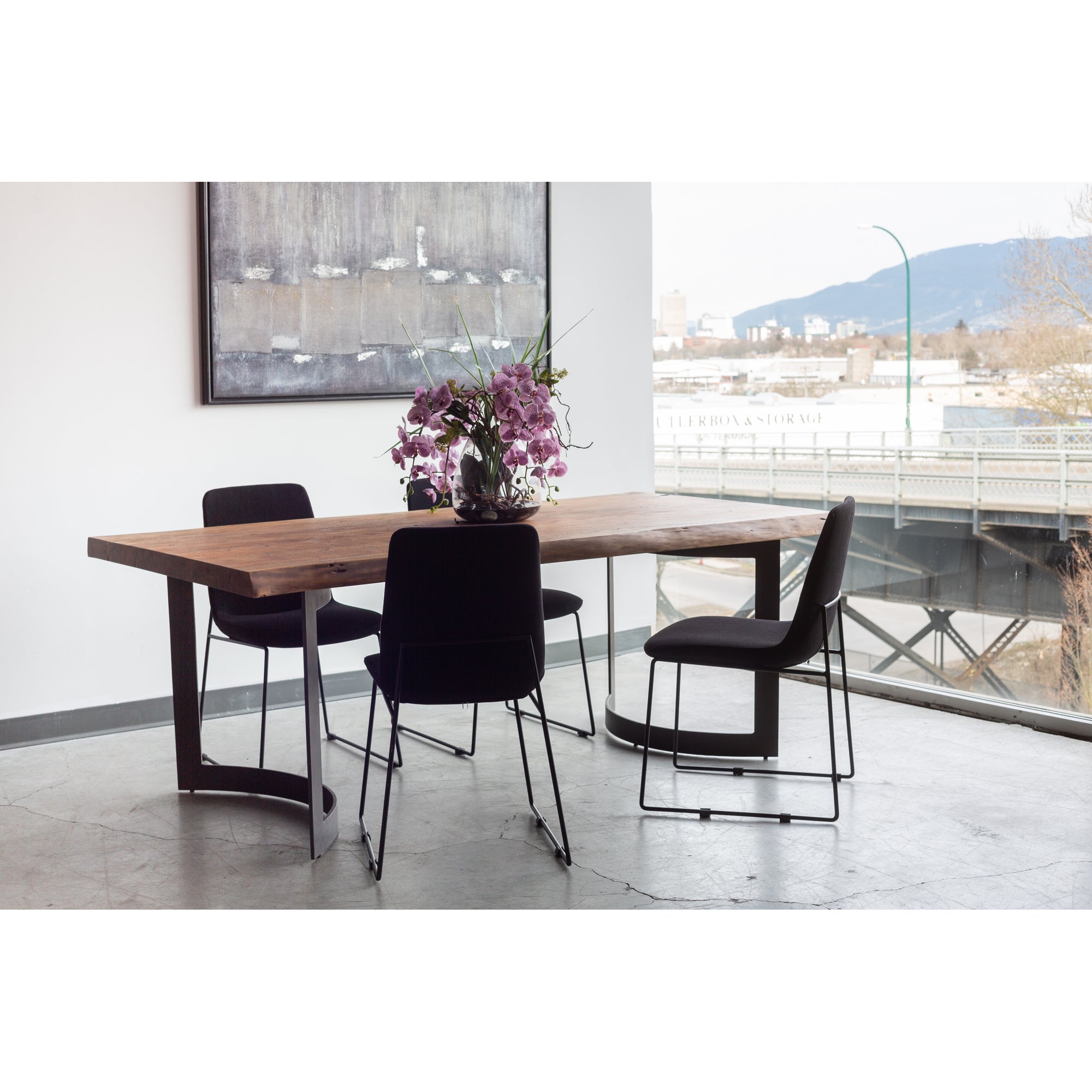 Bent Dining Table Dining Table Moe's    Four Hands, Mid Century Modern Furniture, Old Bones Furniture Company, Old Bones Co, Modern Mid Century, Designer Furniture, Furniture Sale, Warehouse Furniture Sale, Bent Dining Table Sale, https://www.oldbonesco.com/