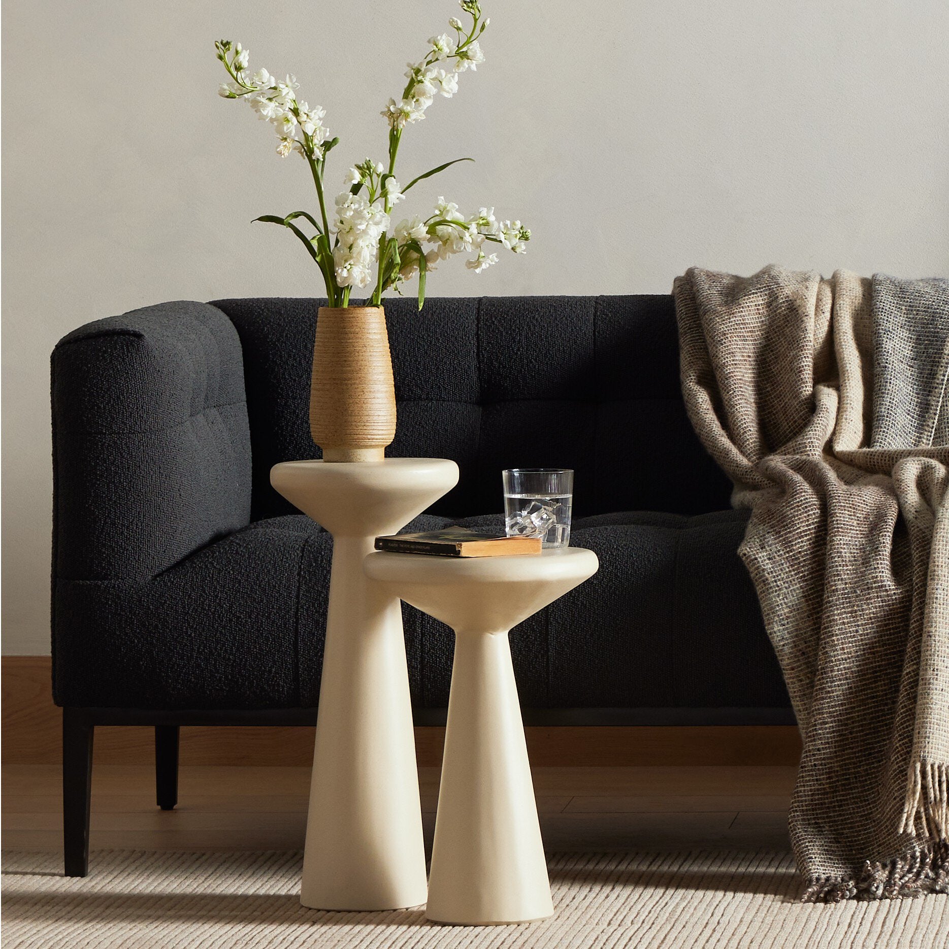 Ravine Concrete Accent Tables - Set of 2 Side & End Tables Four Hands , Black Friday Sale Four Hands Furniture Sale, Old Bones Co, Mid Century Furniture Sale, Four Hands Furniture, Black Friday Sale Ravine Concrete Accent Tables - Set of 2,Gus Sale, Perigold Ravine Concrete Accent Tables - Set of 2 Side & End Tables Black Friday Sale , Perigold Sale Ravine Concrete Accent Tables - Set of 2,Ravine Concrete Accent Tables - Set of 2 Lulu and Georgia, Burke Decor Sale Ravine Concrete Accent Tables - Set of 2, w