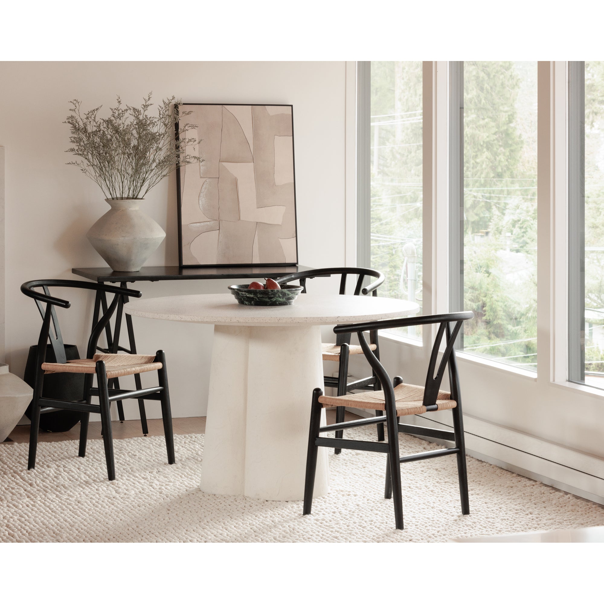 Mono Dining Table Black Dining Tables Moe's     Dining Tables,https://www.oldbonesco.com,Mid Century Furniture, Furniture Sale, Old Bones Co, Mid Century Sale, Four Hands Furniture, Sale,Gus, Sale,Perigold Mono Dining Table Black Dining Tables Sale, Perigold Sale Mono Dining Table Black,Mono Dining Table Black Lulu and Georgia,Burke Decor Sale Mono Dining Table Black, open box furniture,Open Box Mono Dining Table Black