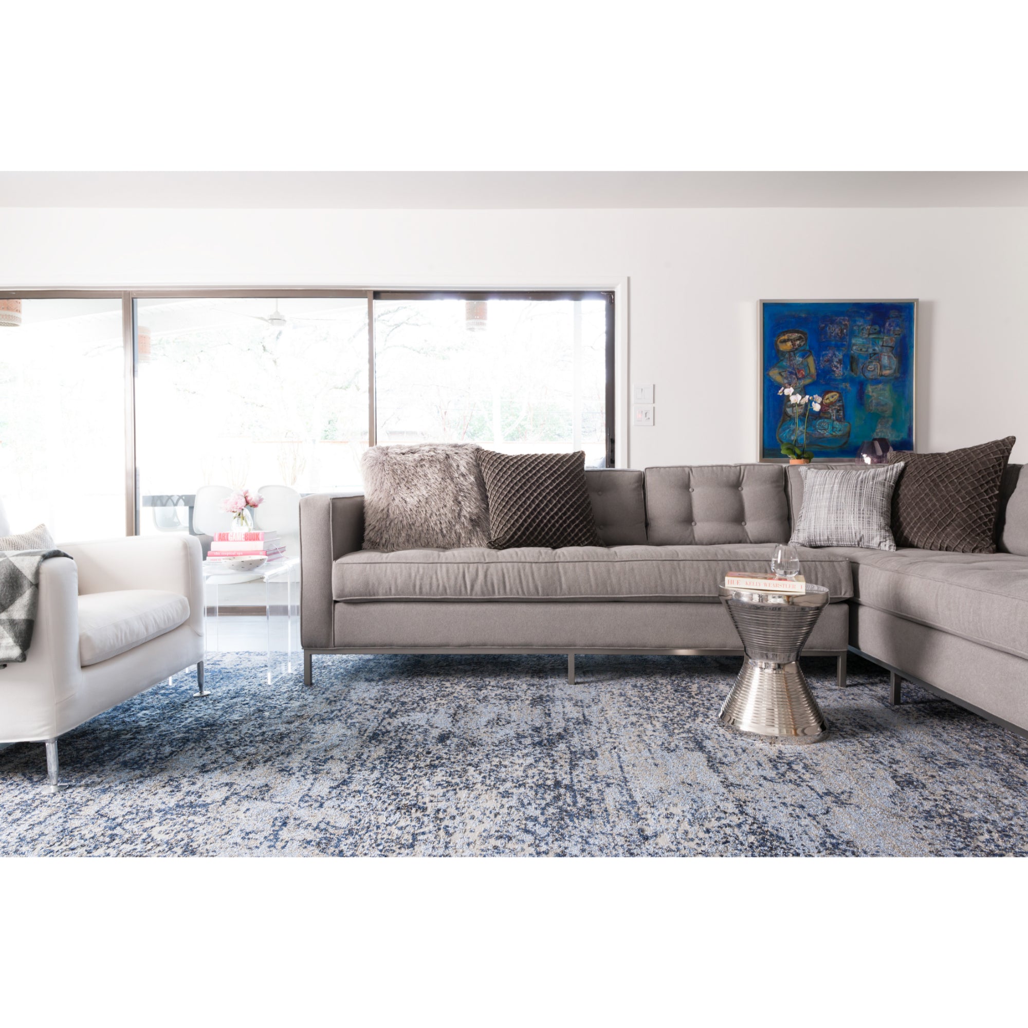 Loloi Viera Light Blue/Grey Rug