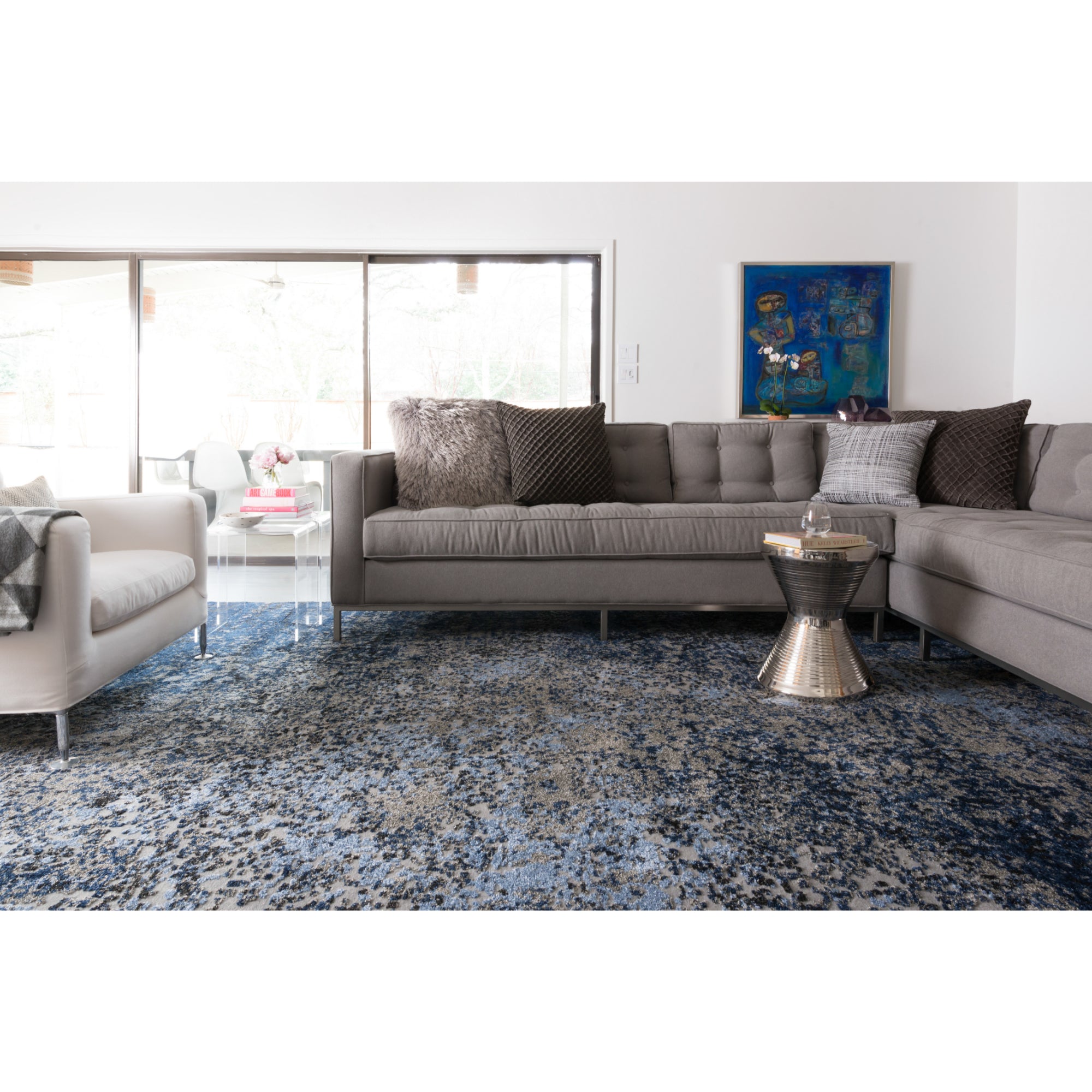 Loloi Viera Grey/Navy Rug