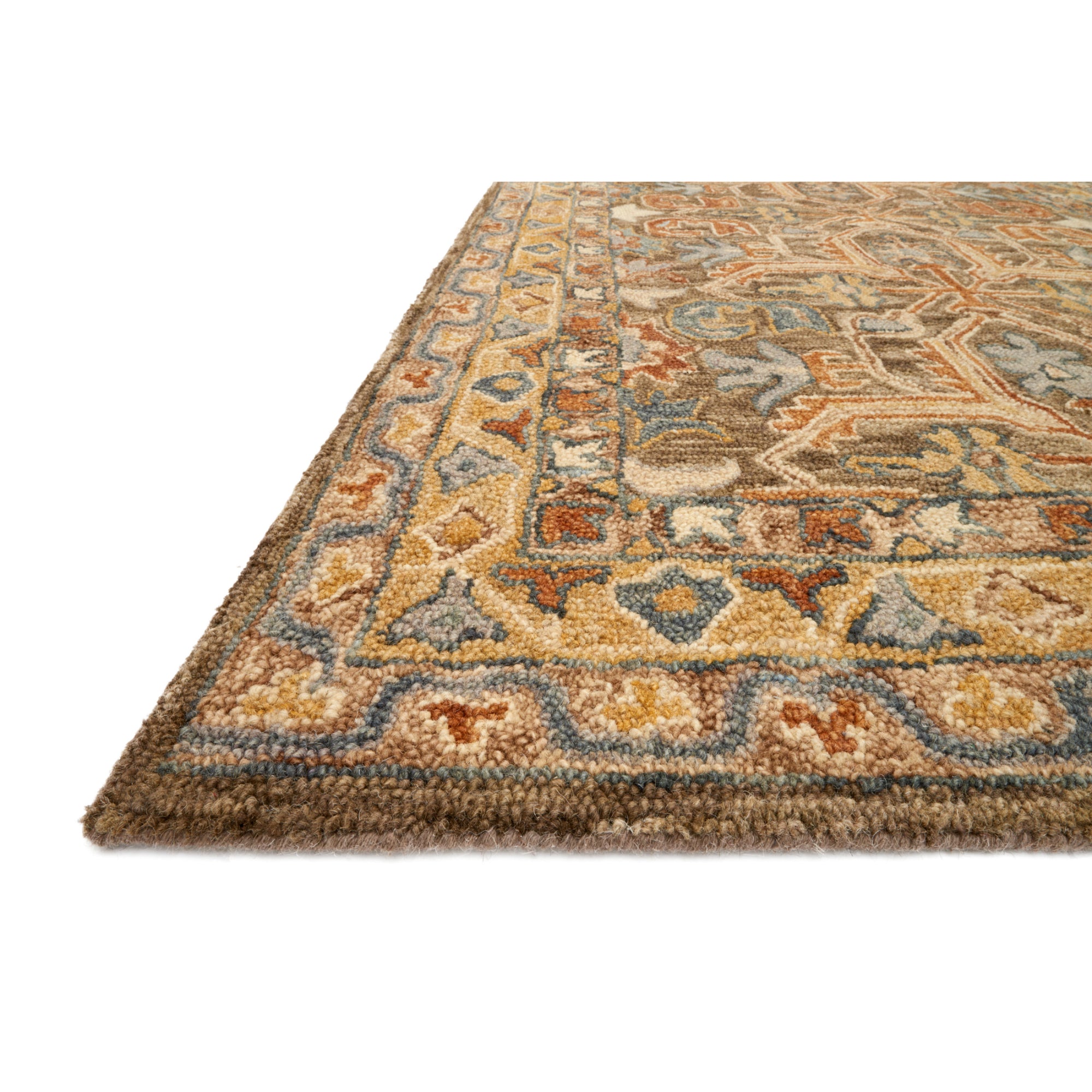 Loloi Victoria Walnut/Multi Rug
