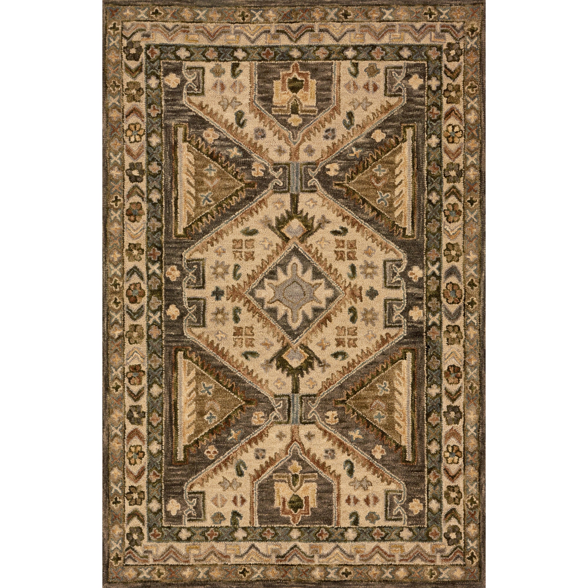 Loloi Victoria Walnut/Beige Rug