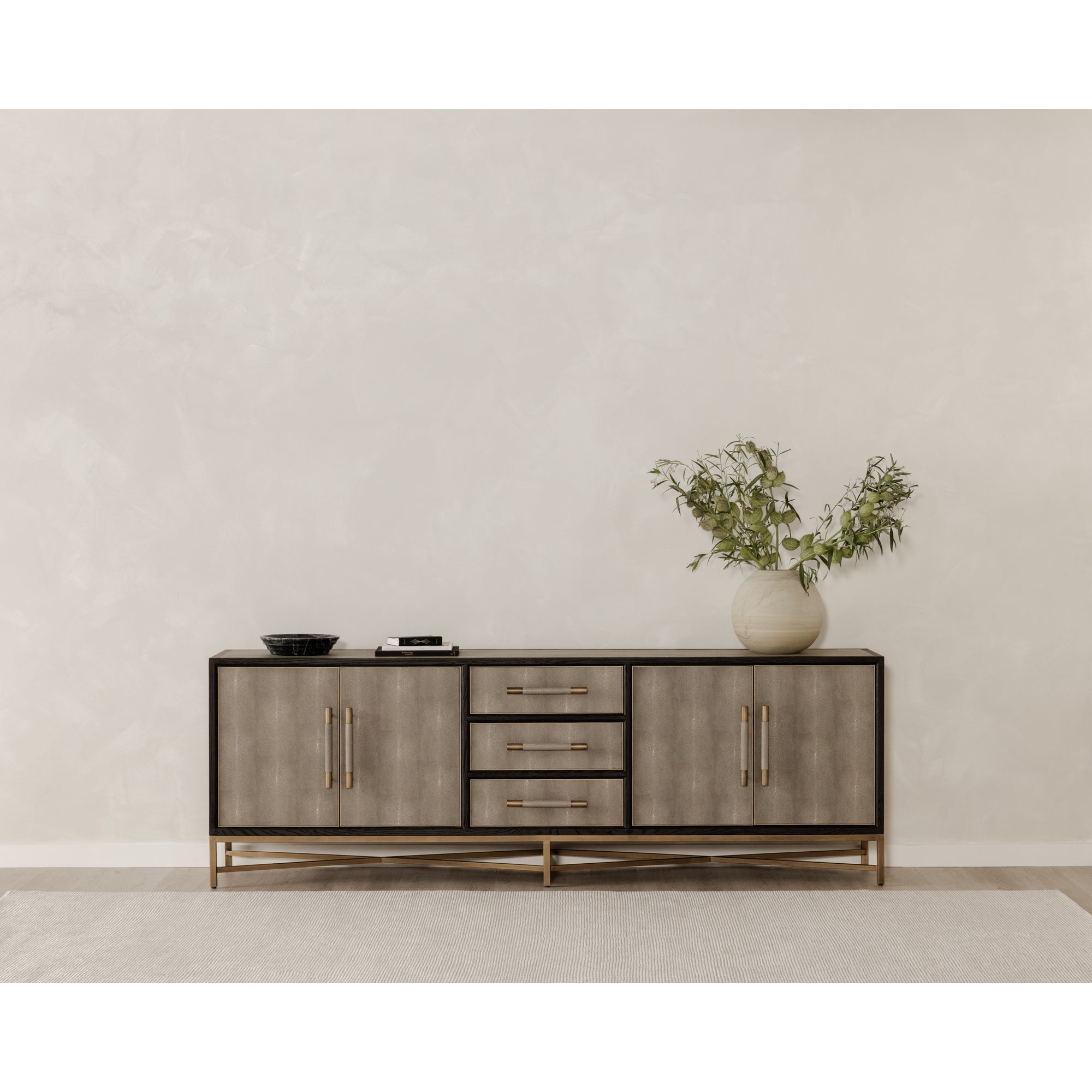 Mako Sideboard Large Buffets & Sideboards Moe's    Four Hands, Mid Century Modern Furniture, Old Bones Furniture Company, Old Bones Co, Modern Mid Century, Designer Furniture, Furniture Sale, Warehouse Furniture Sale, Mako Sideboard Large Sale, https://www.oldbonesco.com/