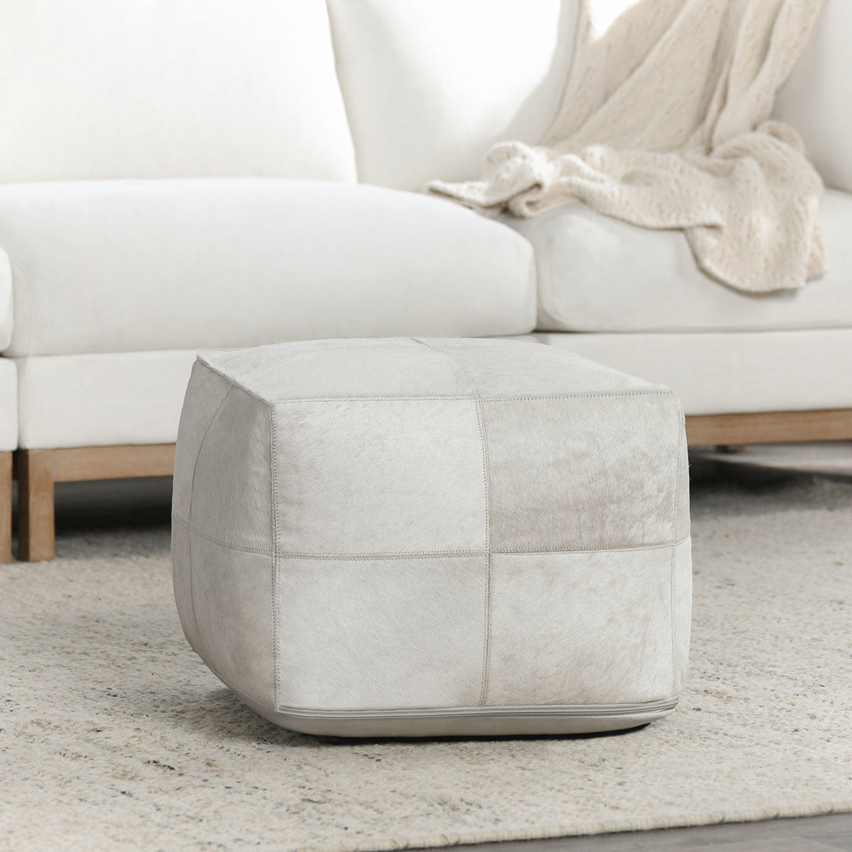 Hide Pouf