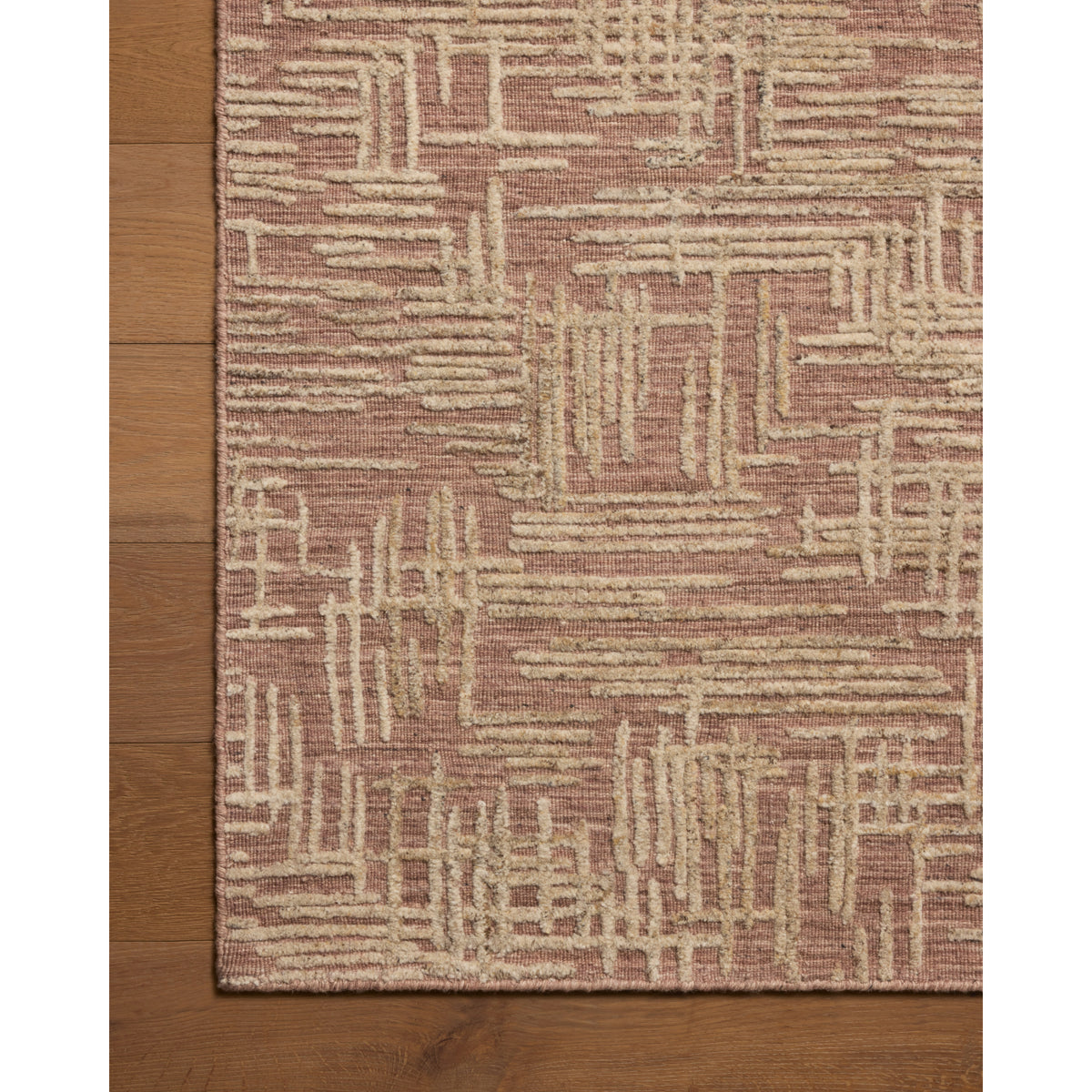 Loloi Woodriff Brick/Natural Rug by Loloi