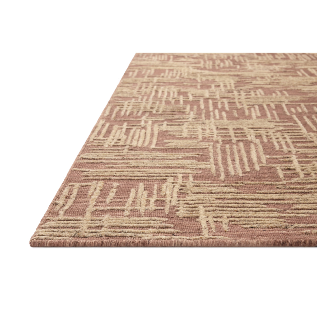 Loloi Woodriff Brick/Natural Rug by Loloi