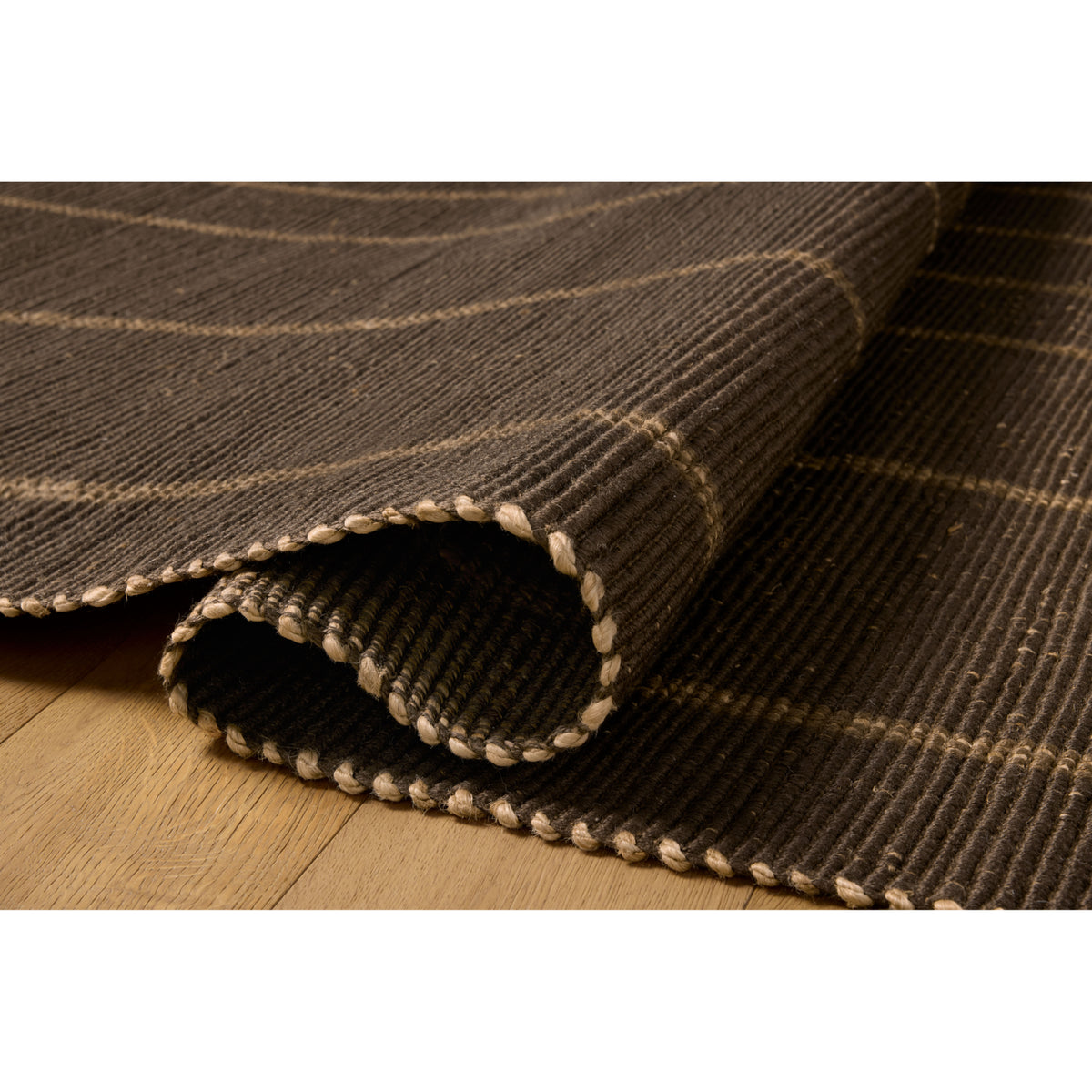 Leanne Ford x Loloi Weatherstaff Espresso/Natural Rug