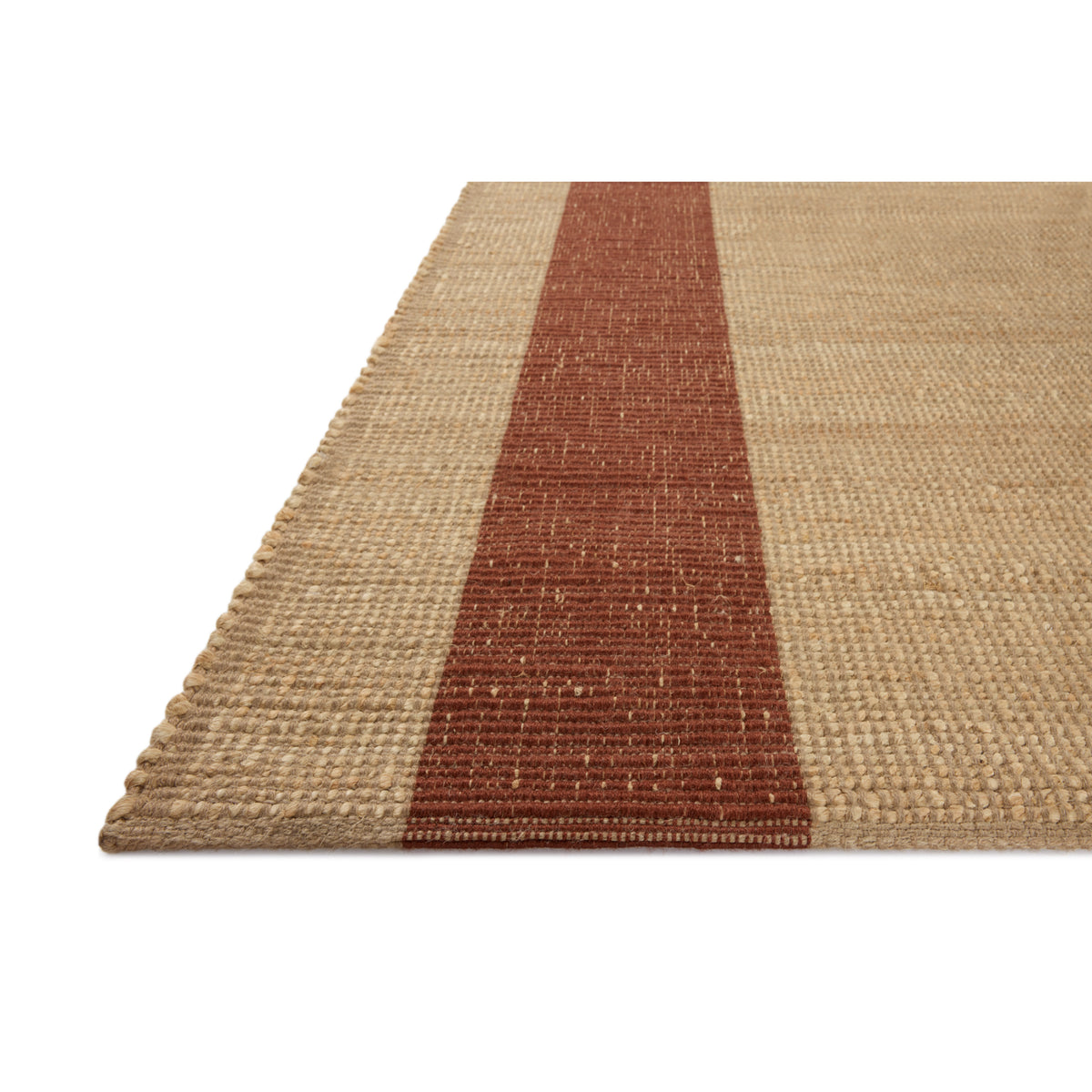 Leanne Ford x Loloi Weatherstaff Natural/Brick Rug