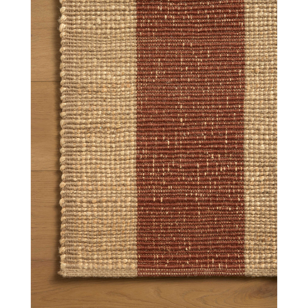 Leanne Ford x Loloi Weatherstaff Natural/Brick Rug