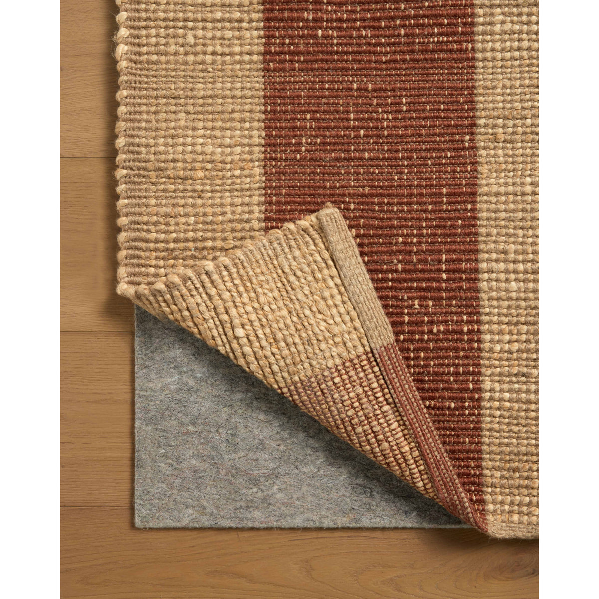 Leanne Ford x Loloi Weatherstaff Natural/Brick Rug