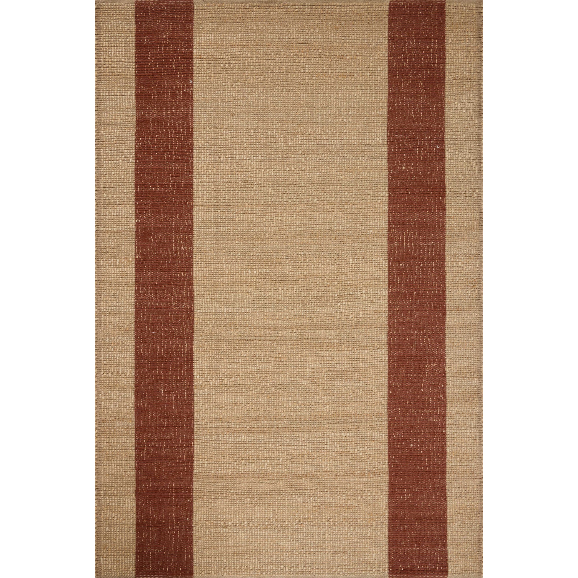 Leanne Ford x Loloi Weatherstaff Natural/Brick Rug