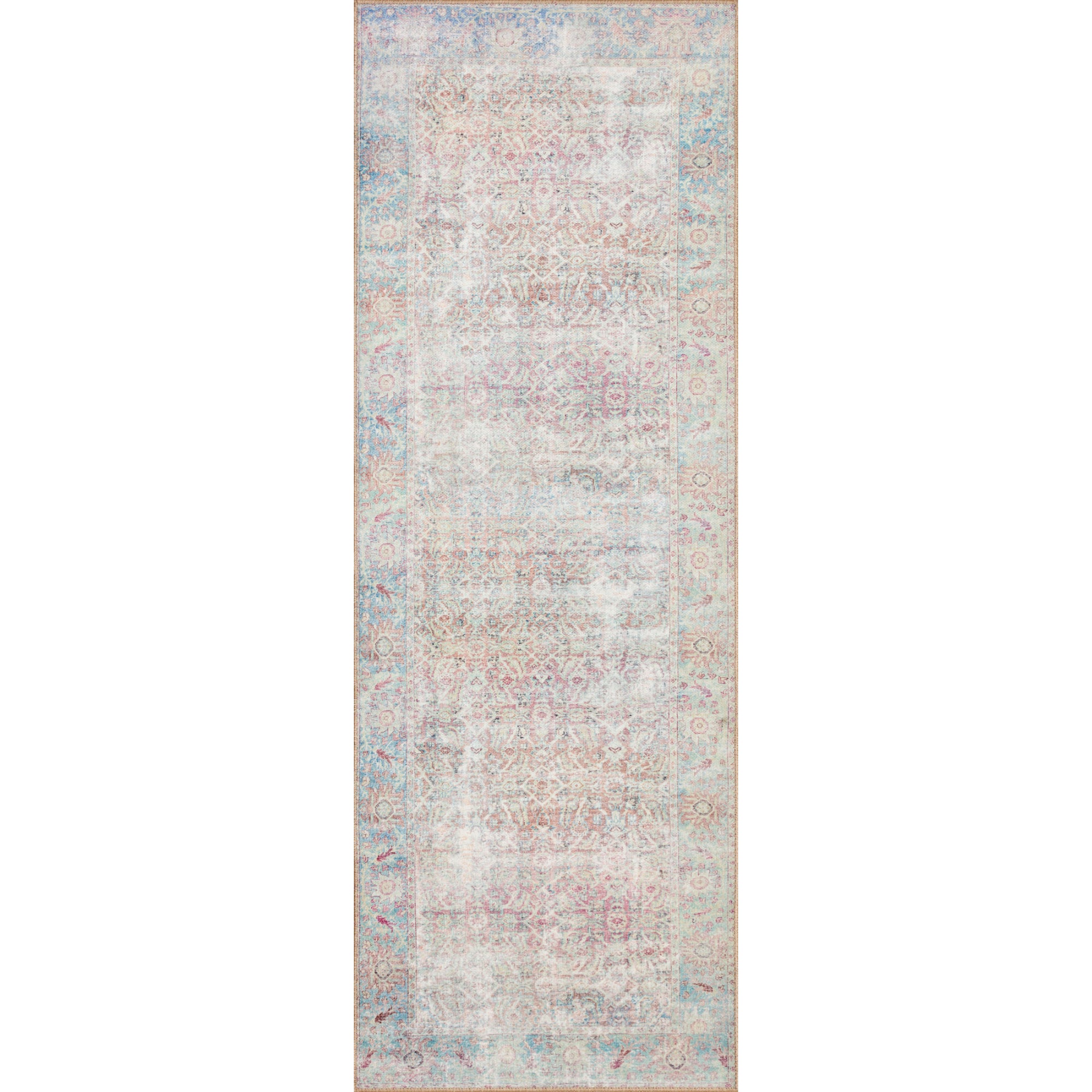 Loloi Wynter Red/Teal Rug