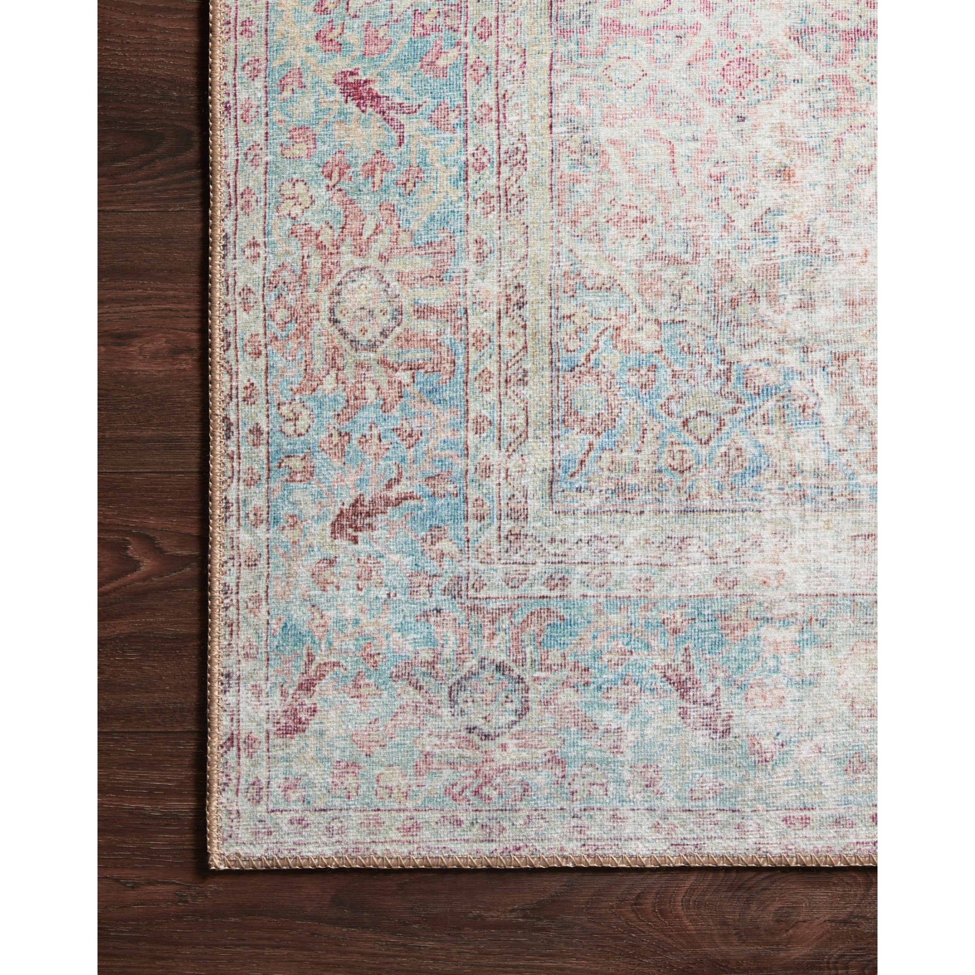 Loloi Wynter Red/Teal Rug
