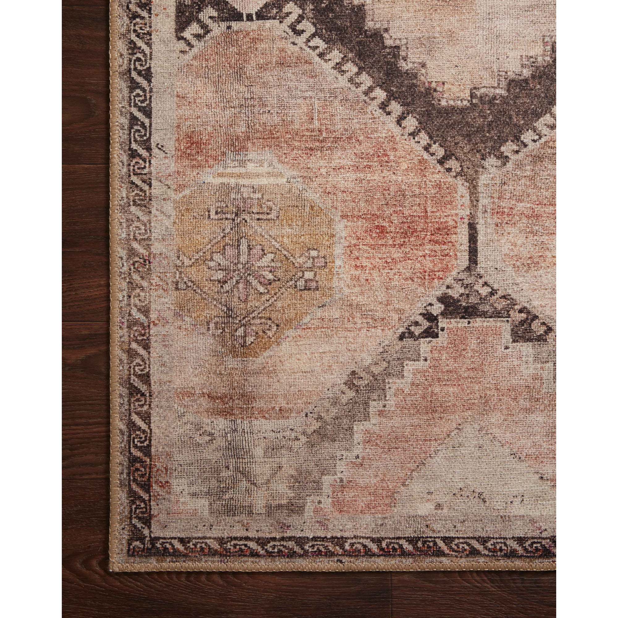 Loloi Wynter Graphite/Blush Rug